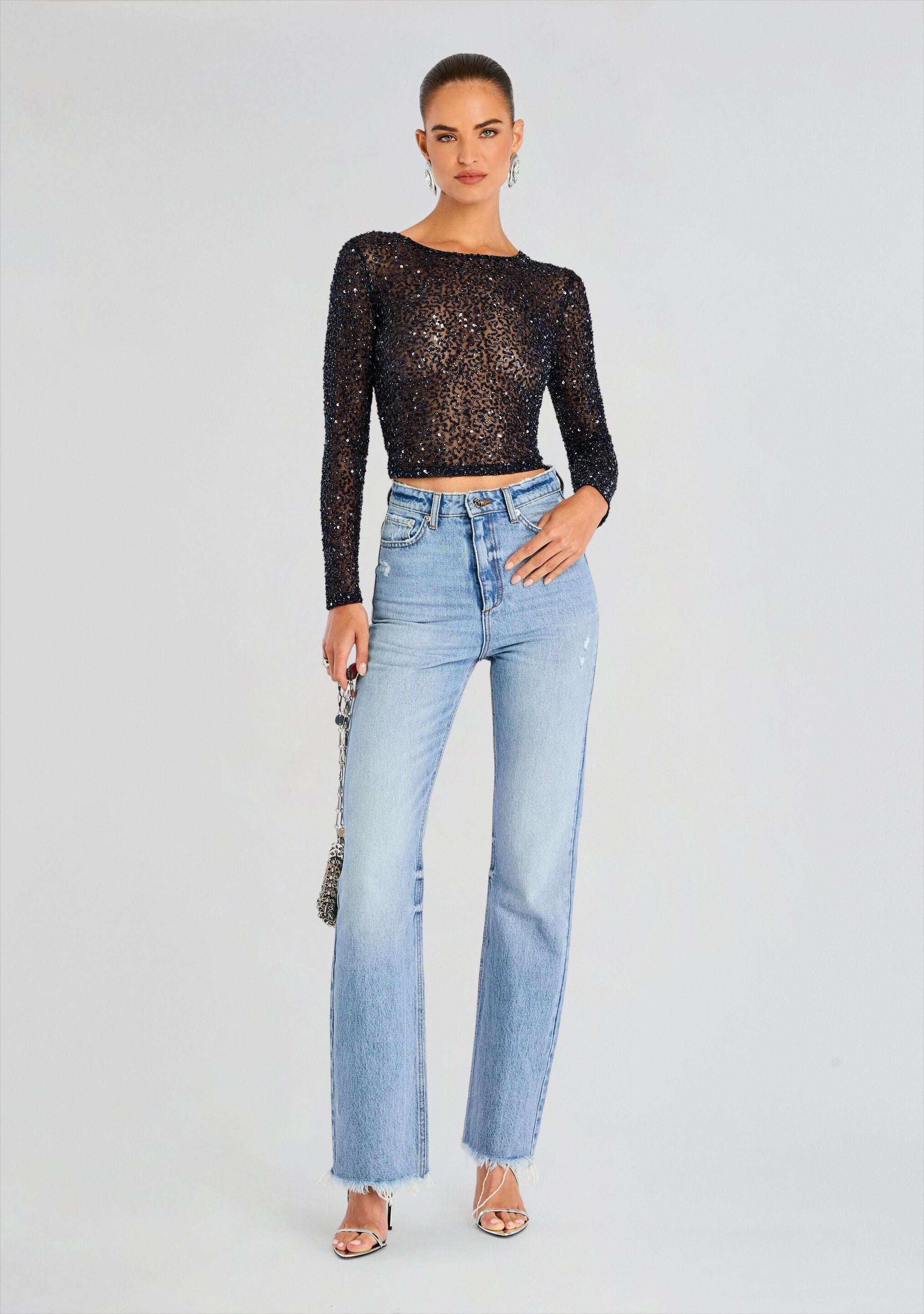 Torrey Sequin Top-Stylulu