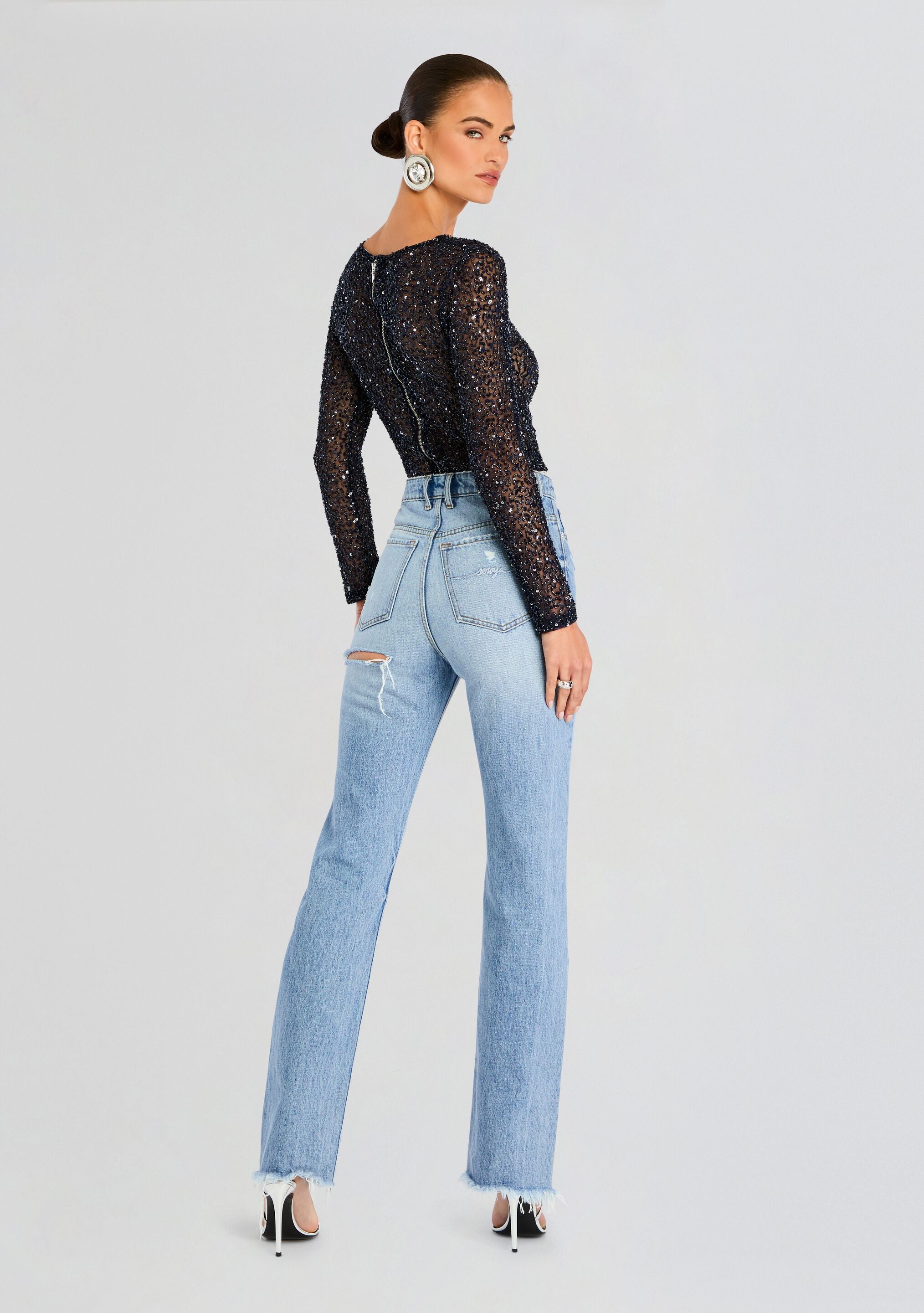 Torrey Sequin Top-Stylulu