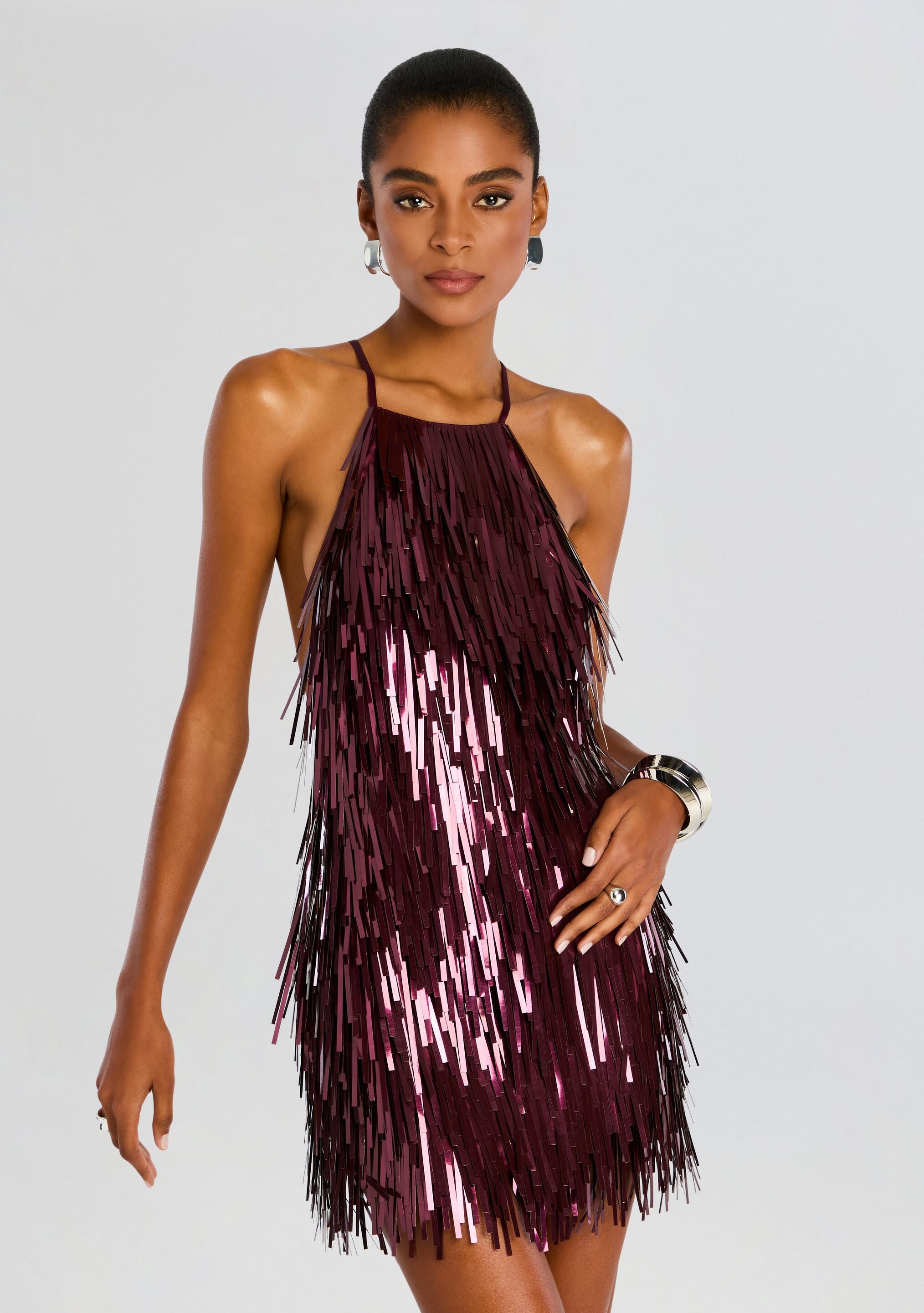 Romee Sequin Dress-Stylulu
