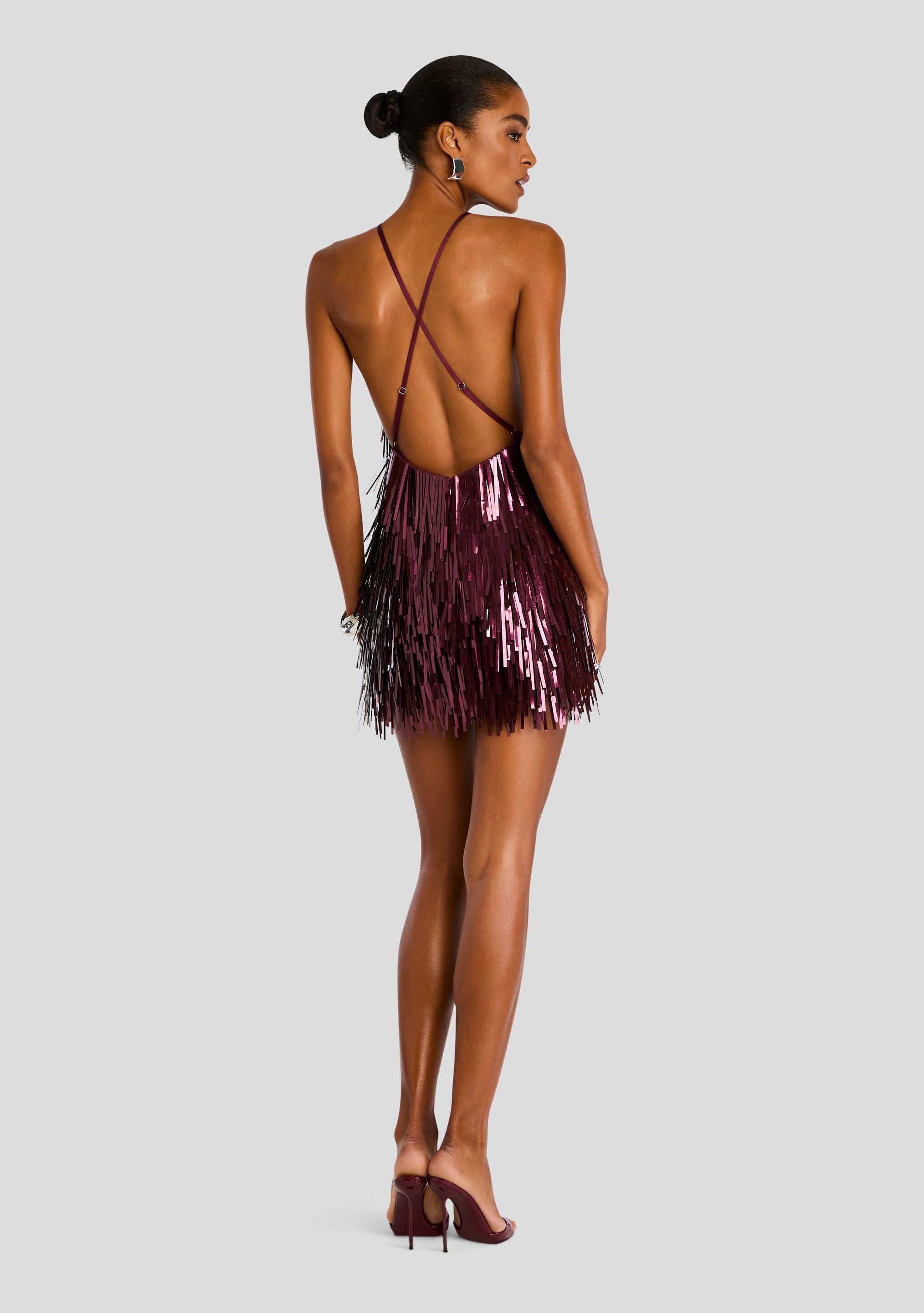 Romee Sequin Dress-Stylulu