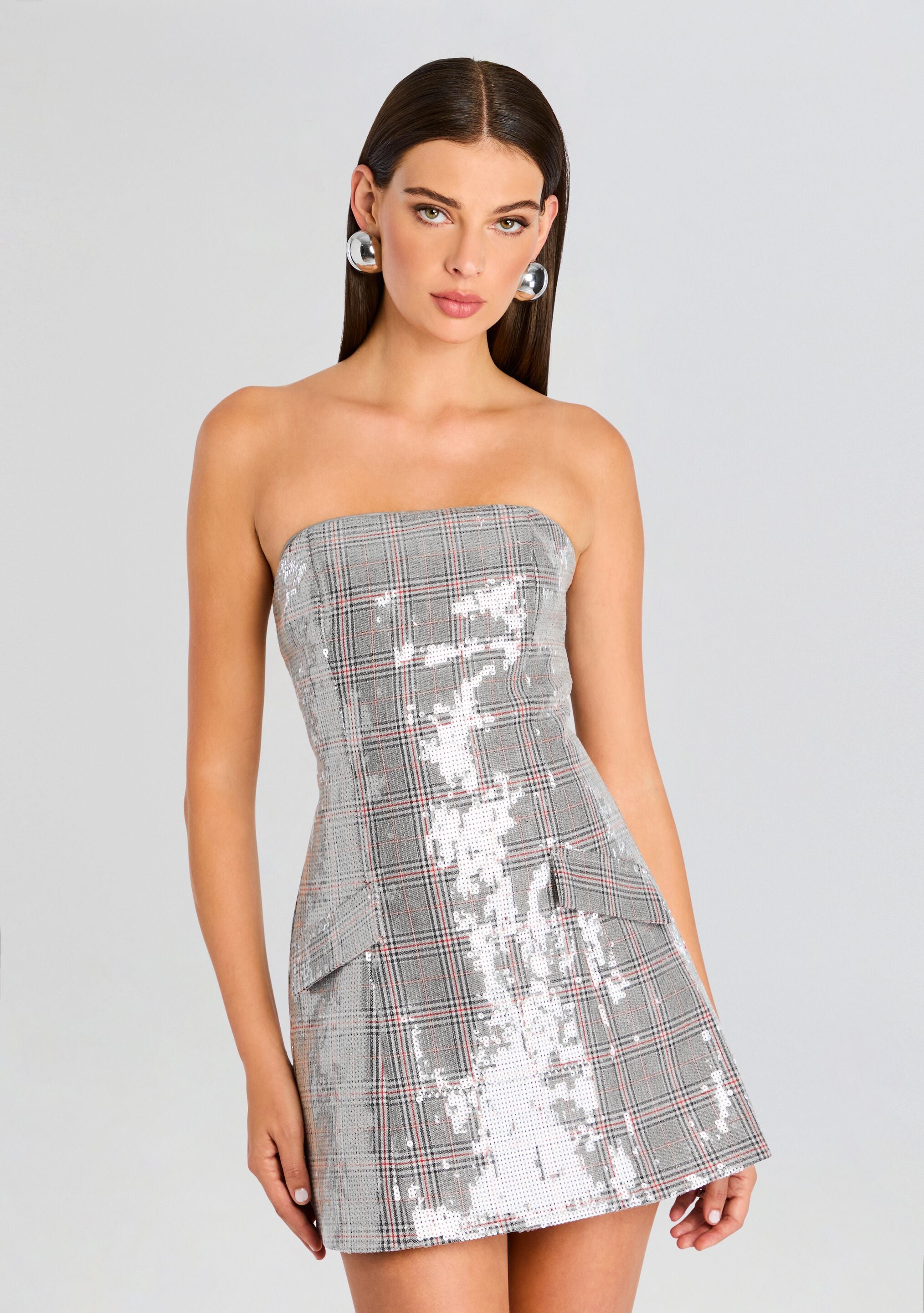 Crowne Sequin Dress-Stylulu