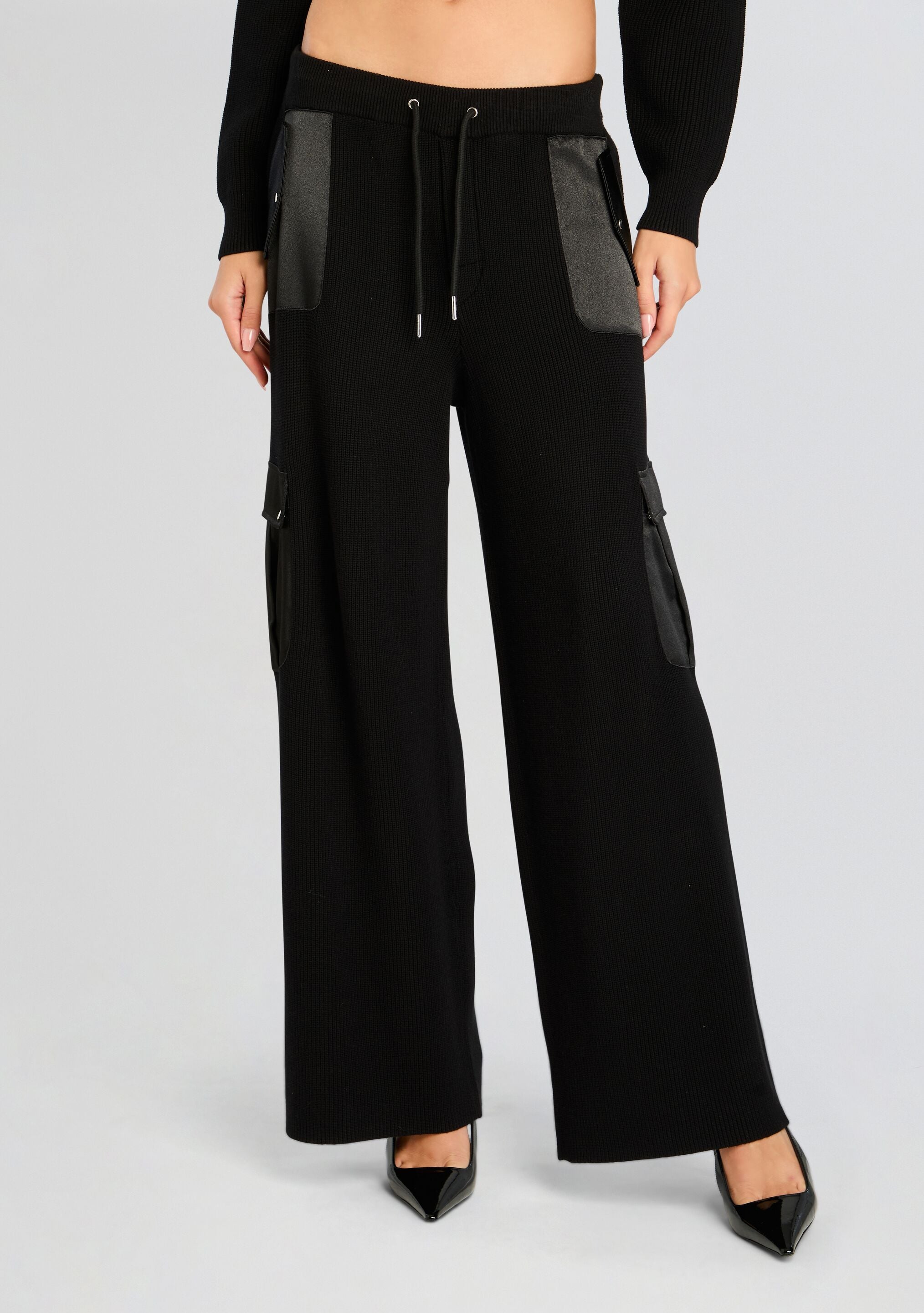 Daph Knit Cargo Pant-Stylulu