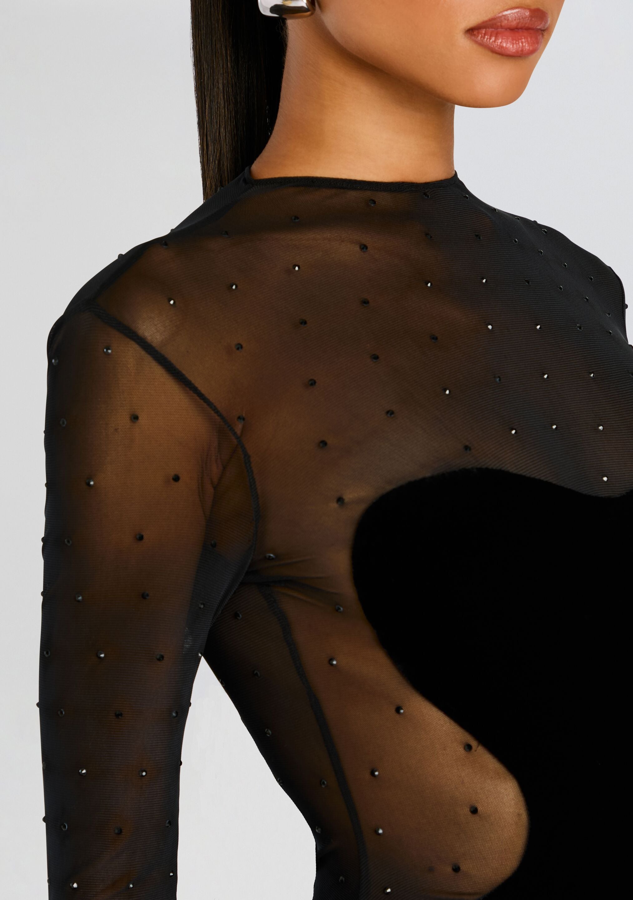 Delmer Velvet Dress-Stylulu