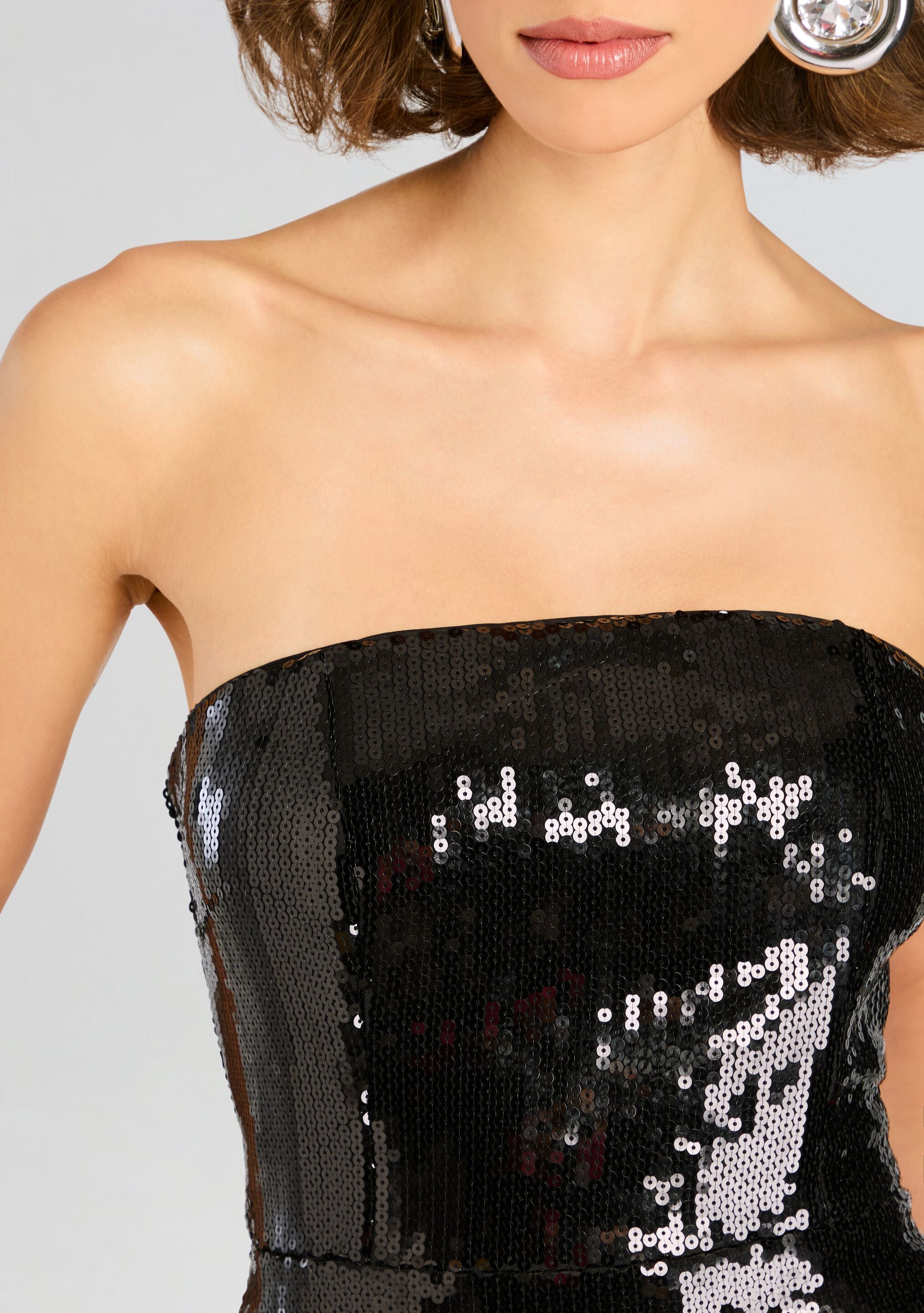 Estella Sequin Romper-Stylulu