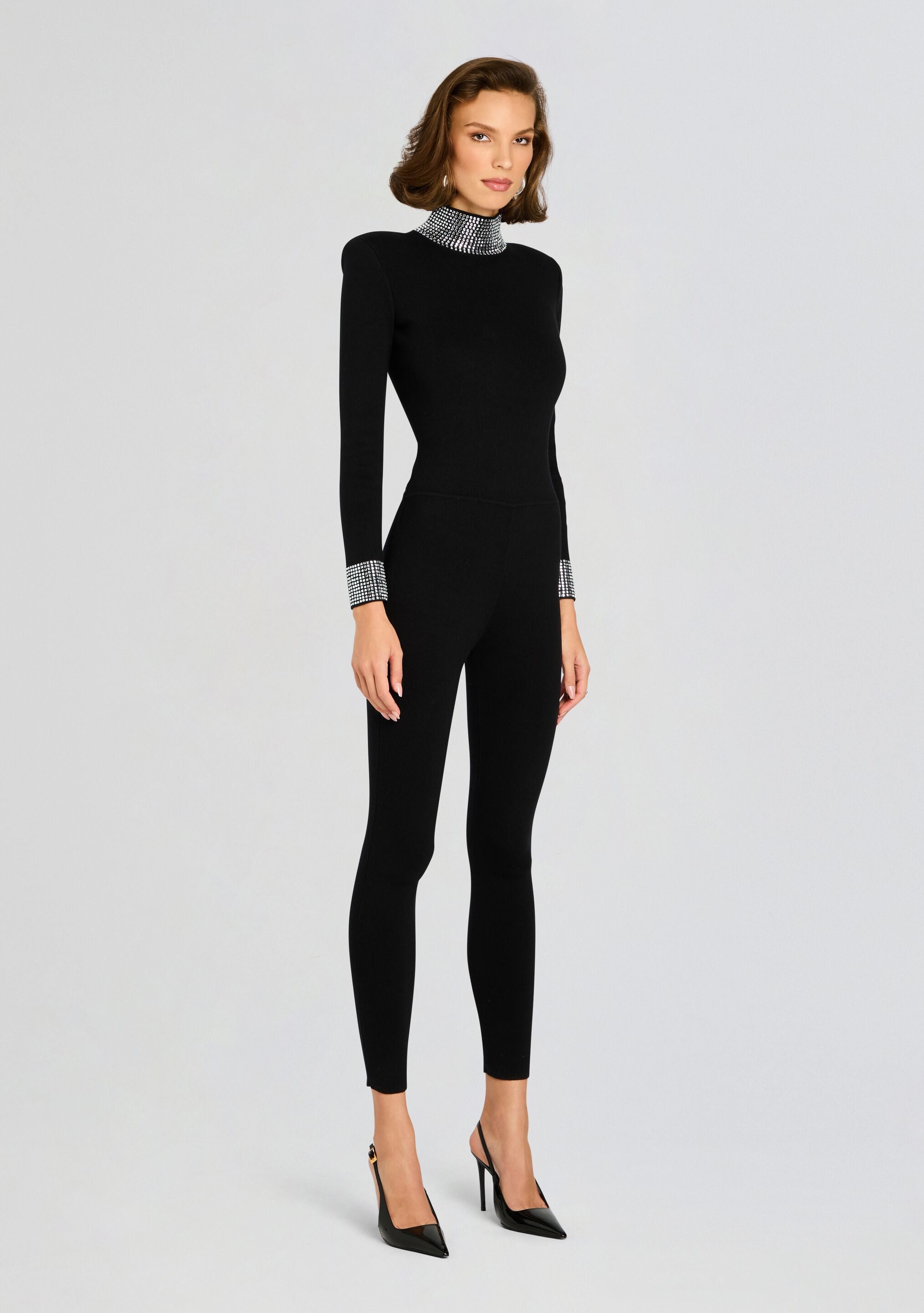 Leanne Embellished Jumpsuit-Stylulu