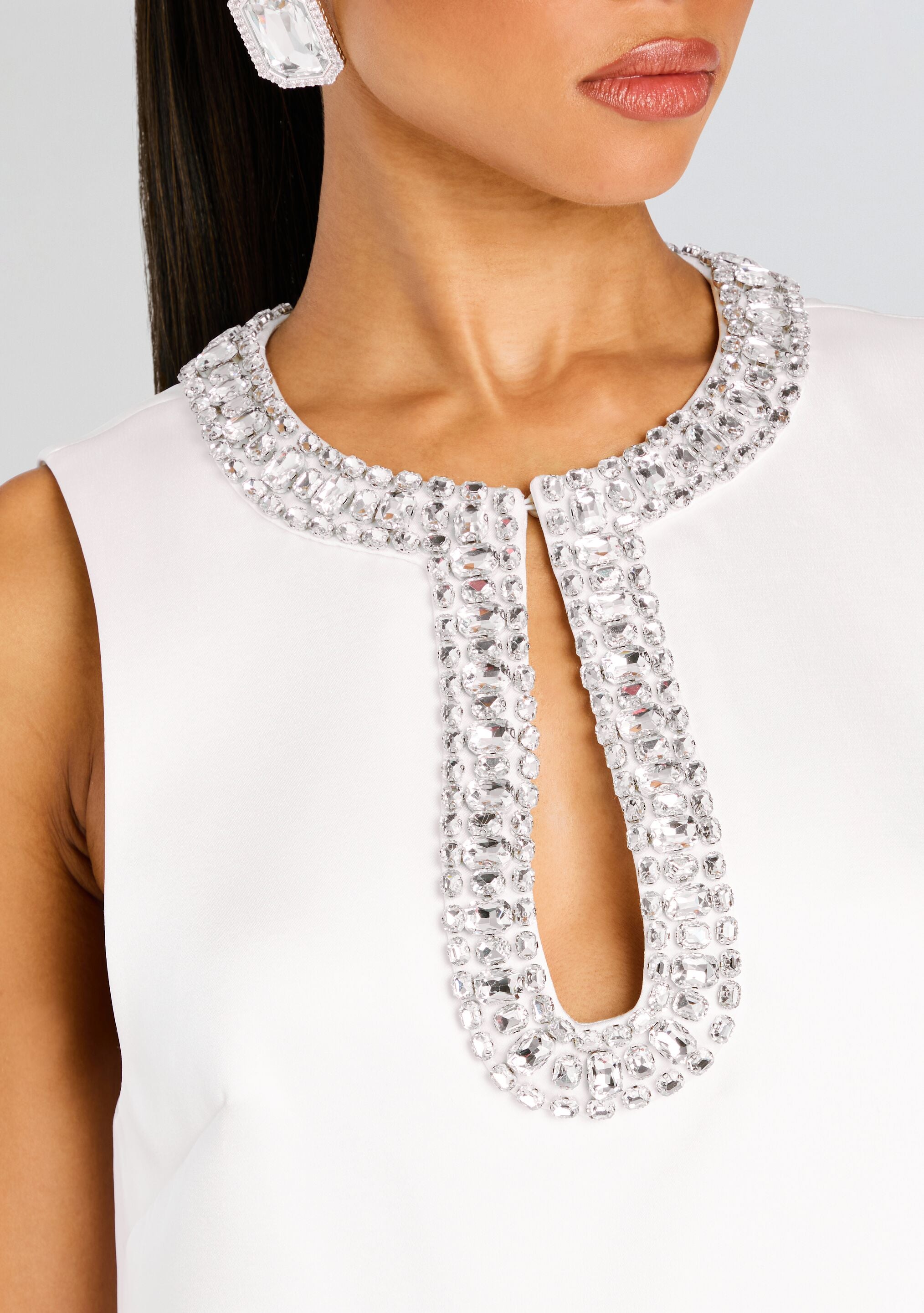 Nelly Embellished Dress-Stylulu