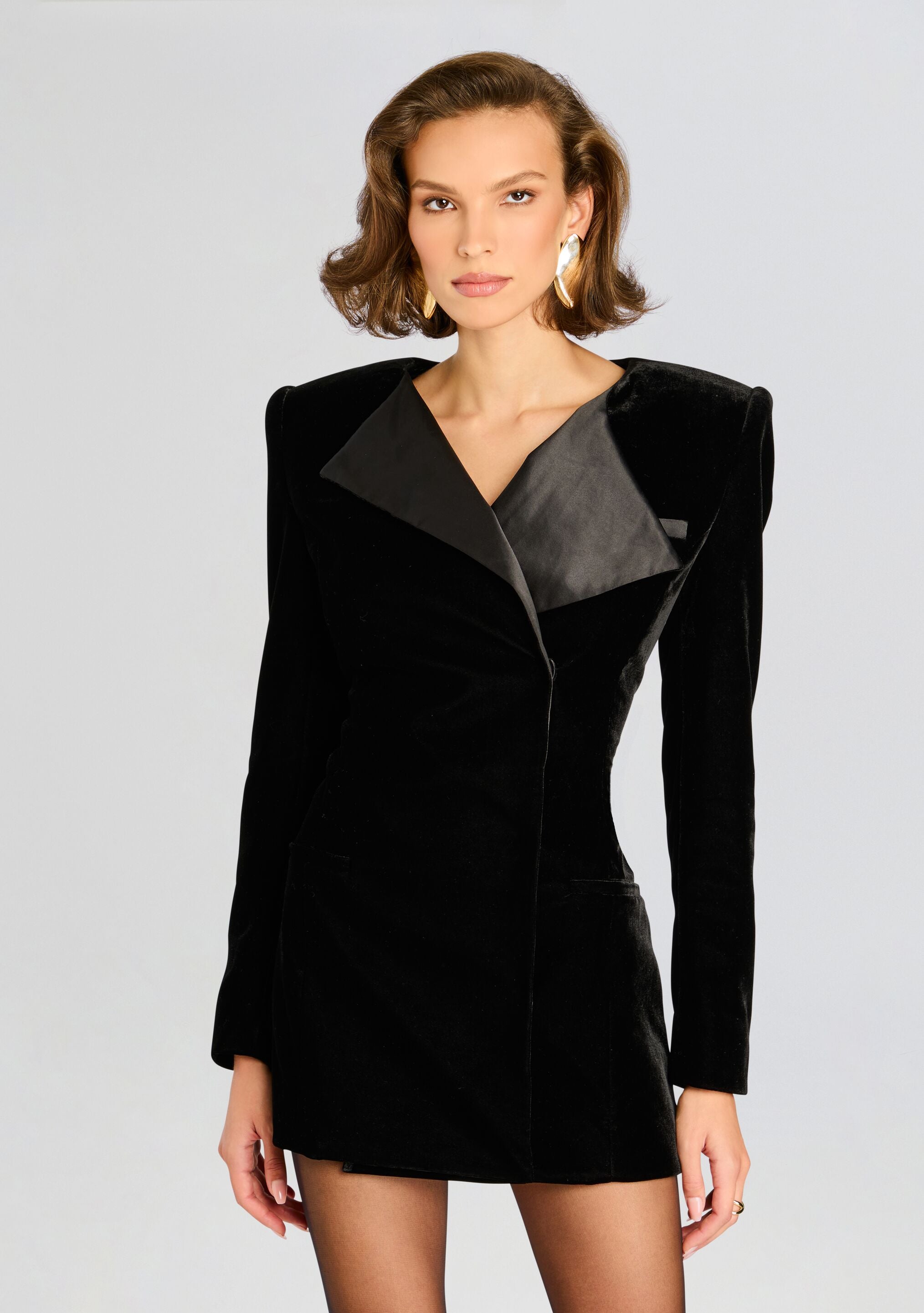 Simona Jacket Dress-Stylulu