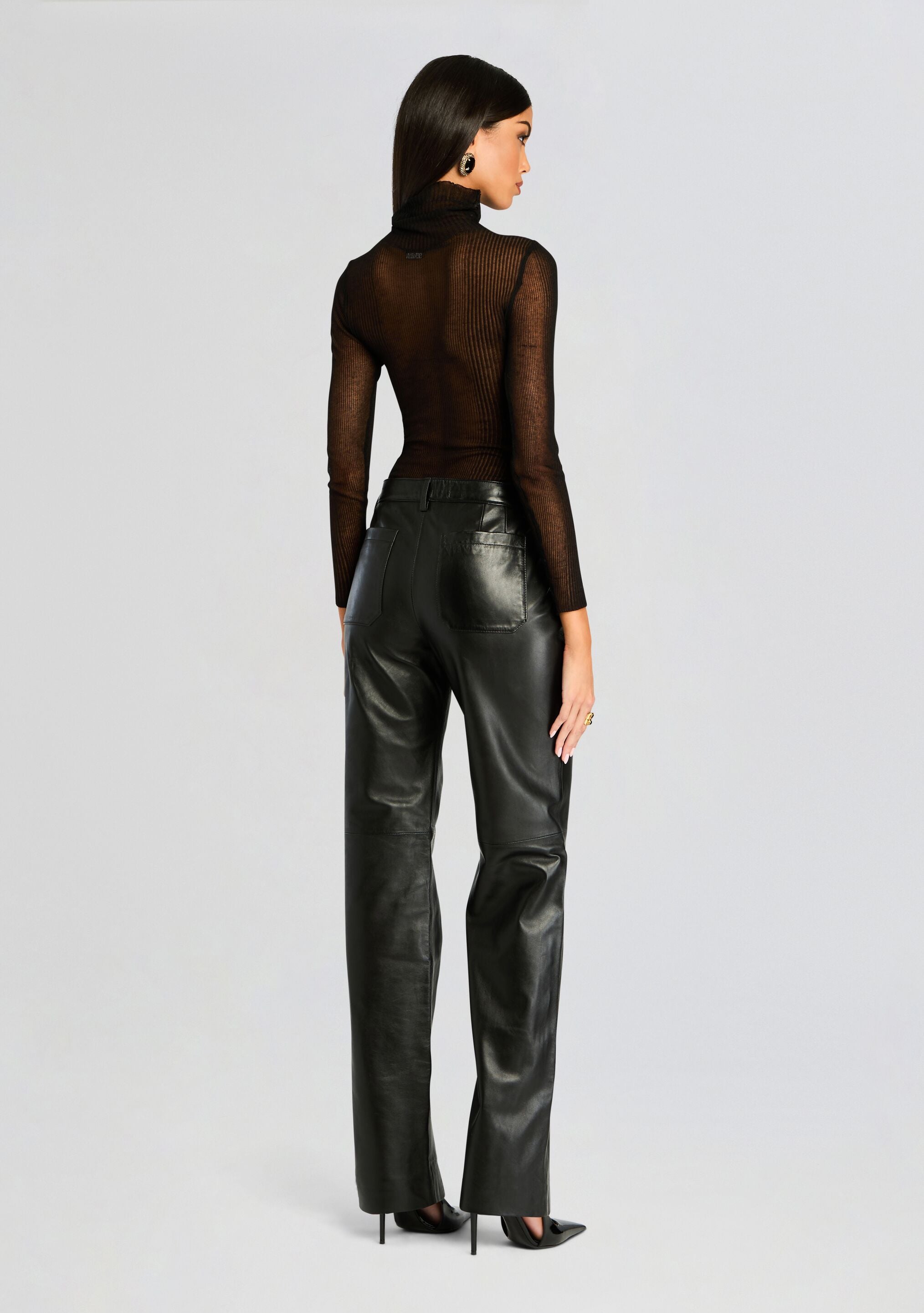 Adelina Leather Pant-Stylulu