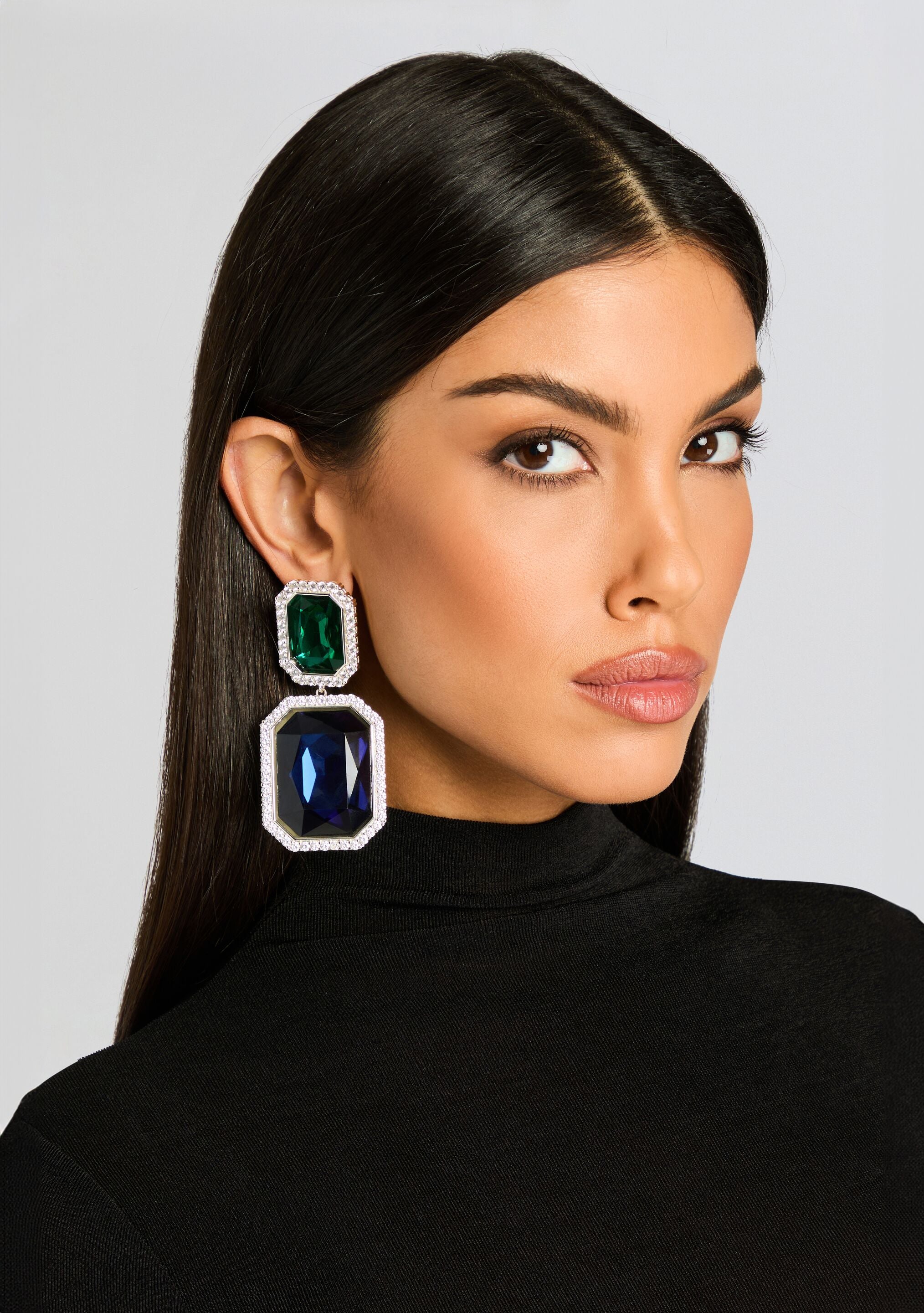 Cora Gemstone Earrings-Stylulu