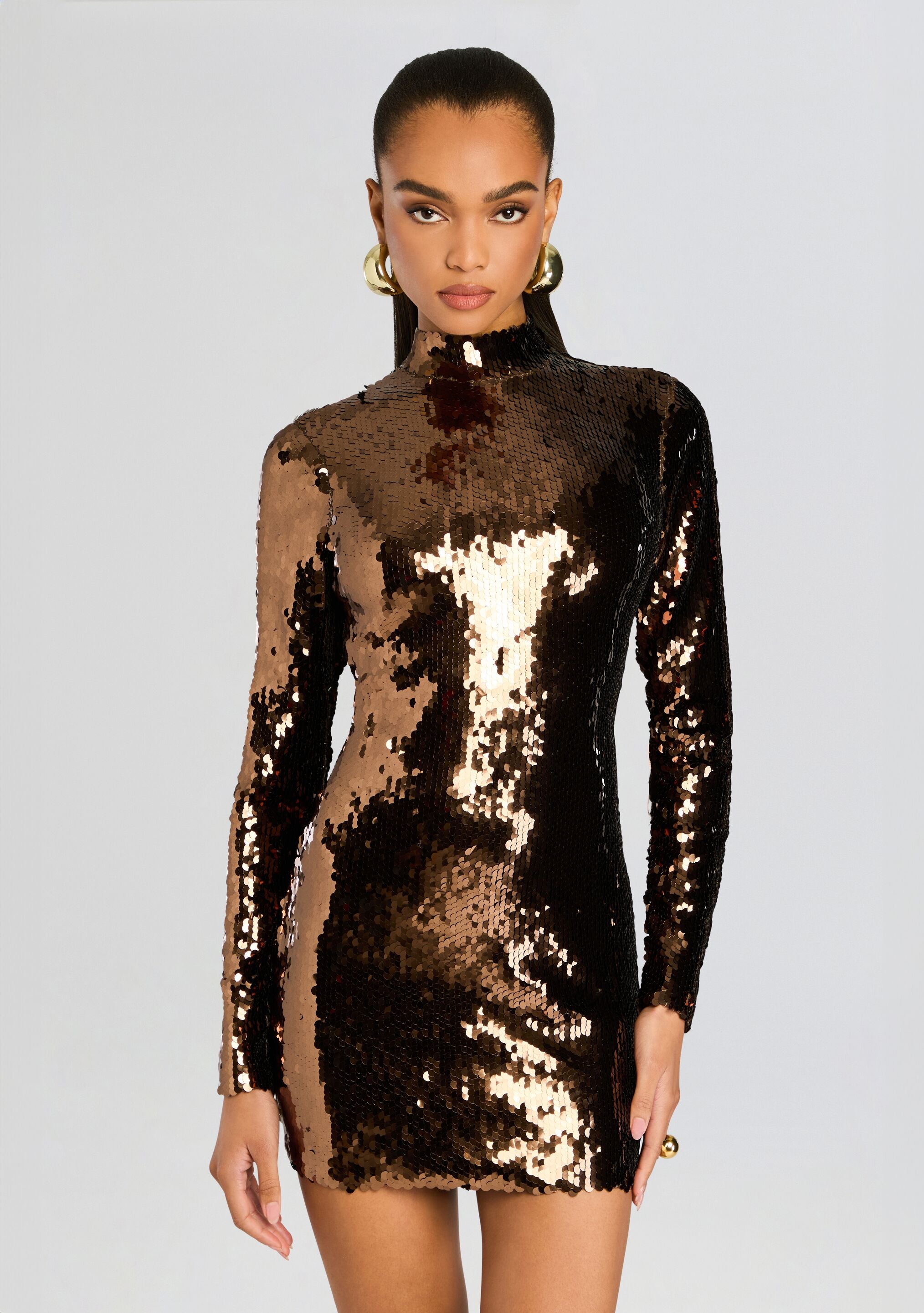 Genelle Sequin Dress-Stylulu