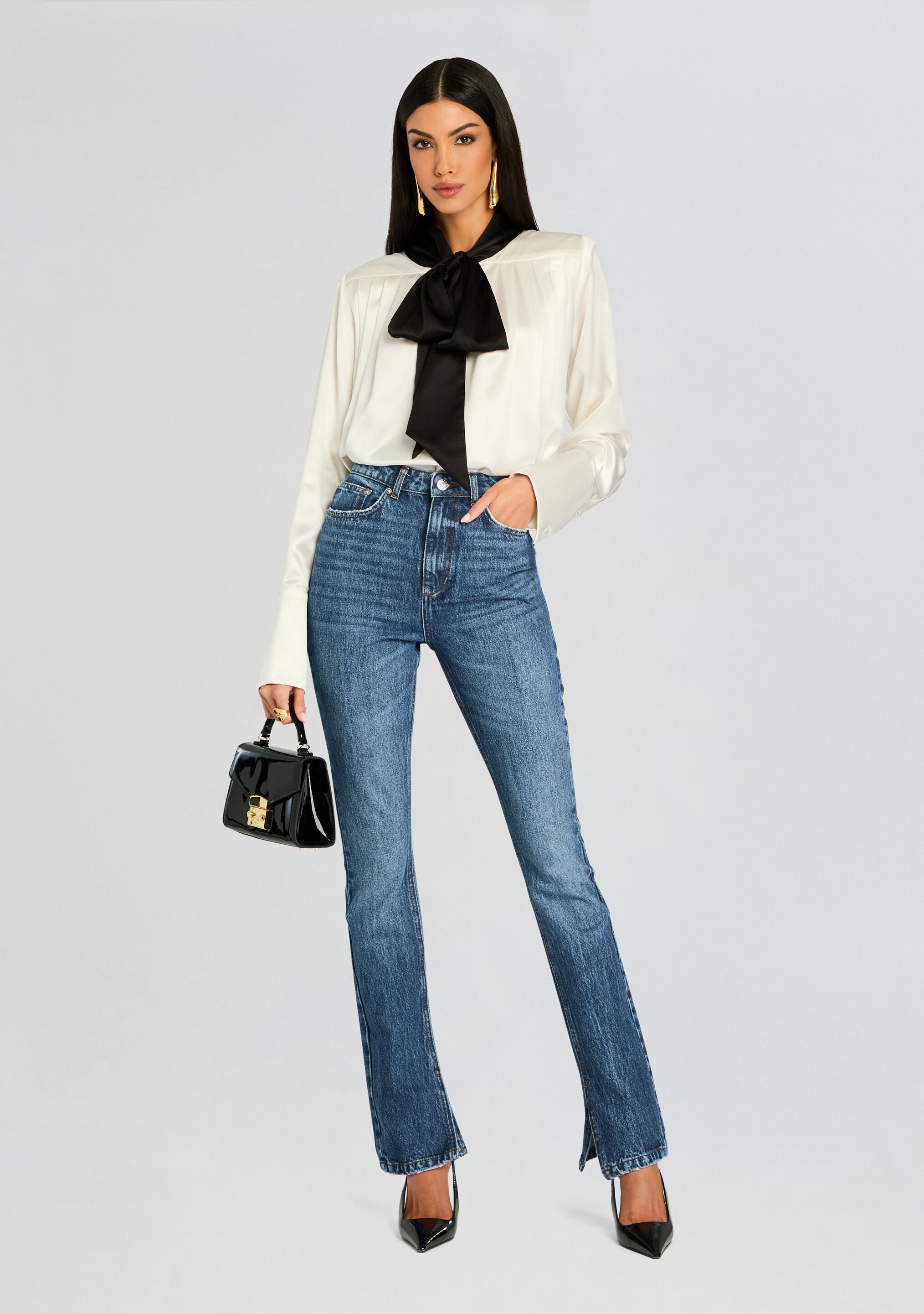 Lafayette Slim Straight Leg Jean-Stylulu