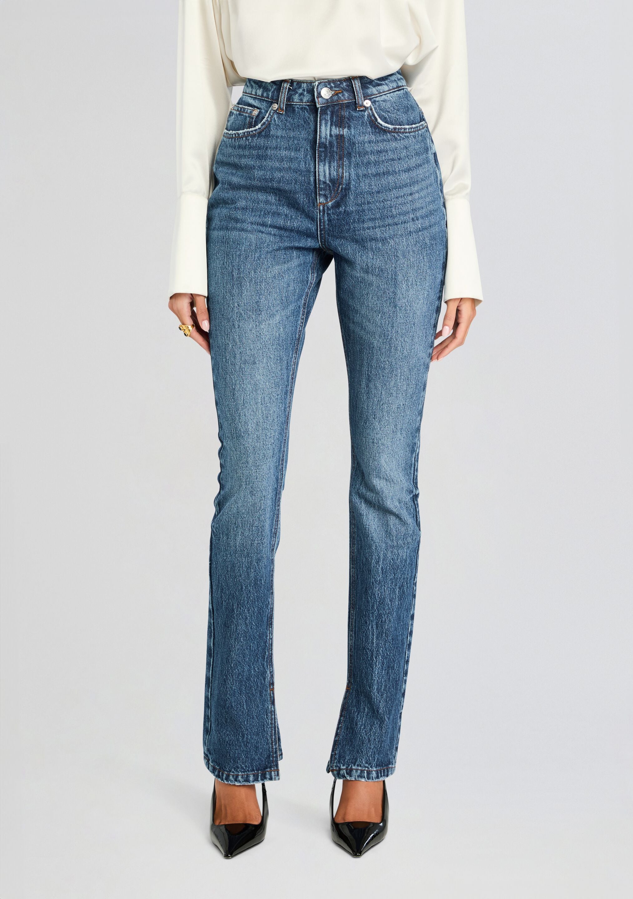 Lafayette Slim Straight Leg Jean-Stylulu