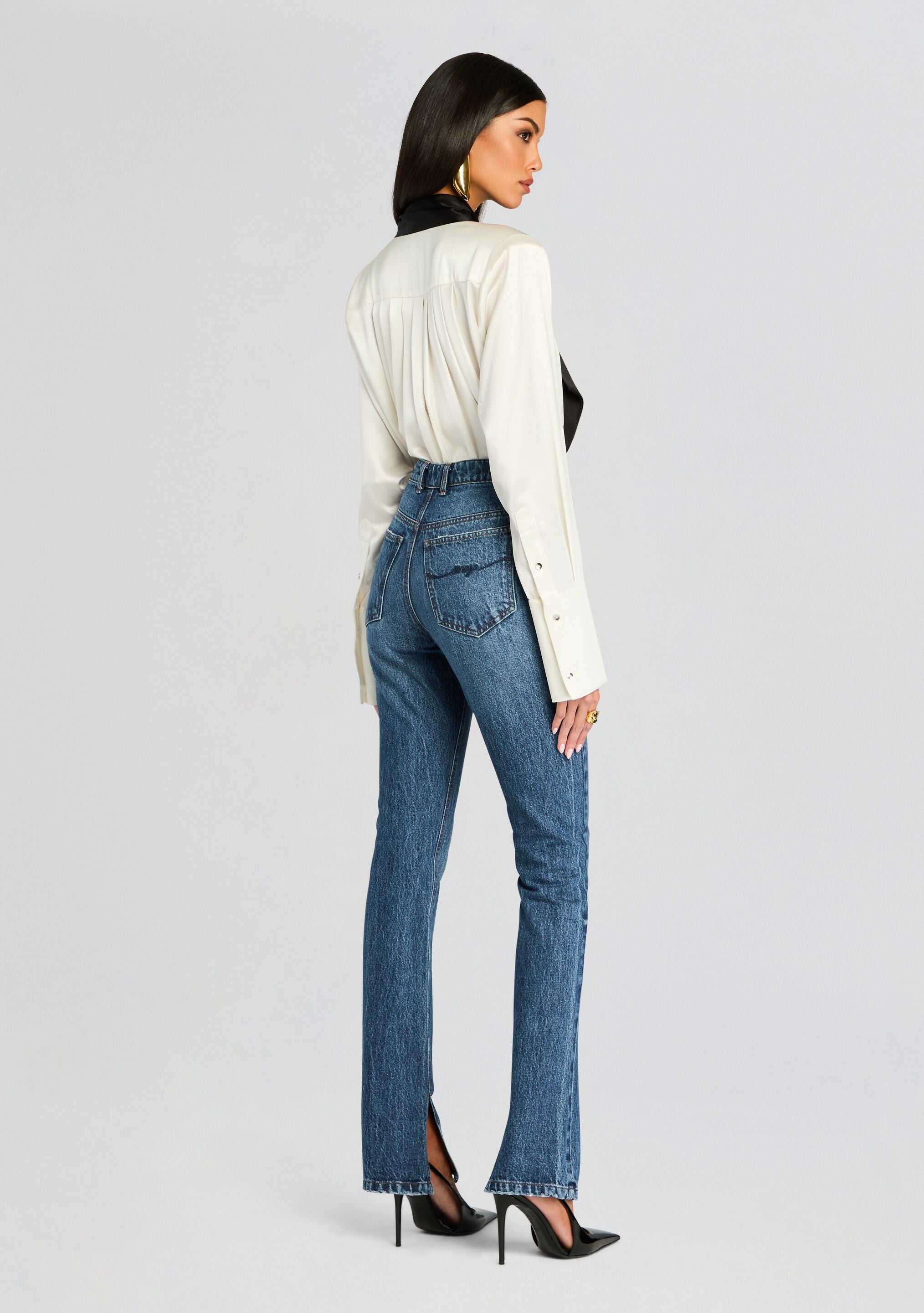 Lafayette Slim Straight Leg Jean-Stylulu