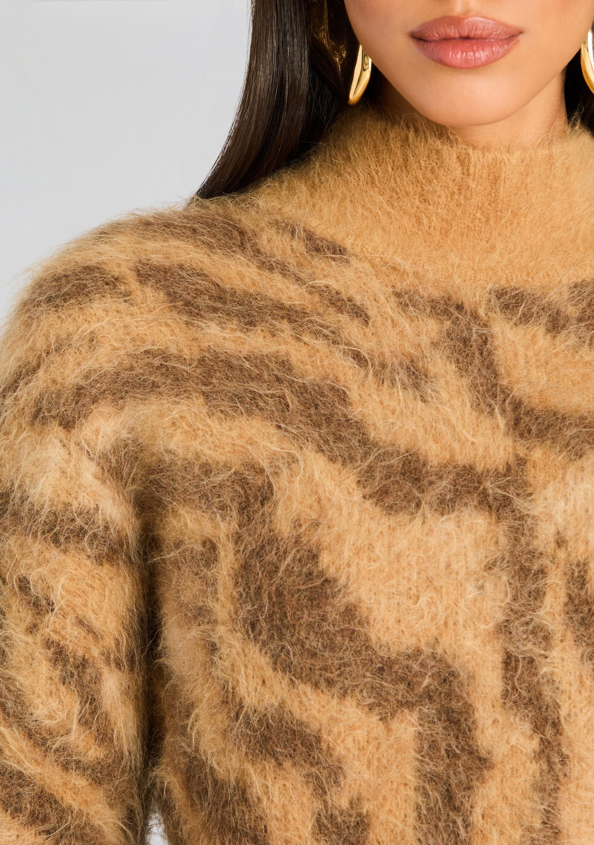 Reyna Fuzzy Dress-Stylulu