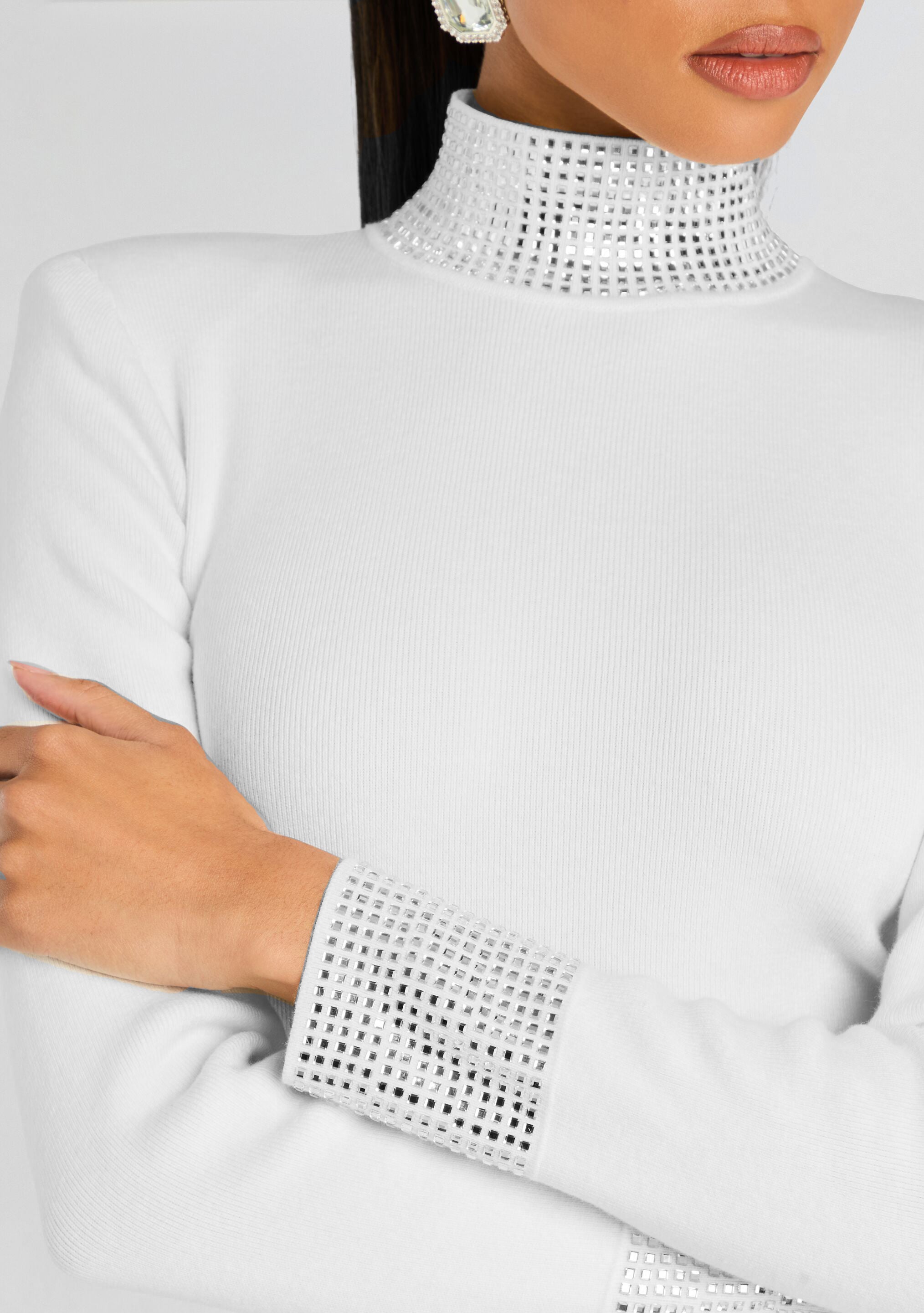 Rue Embellished Dress-Stylulu