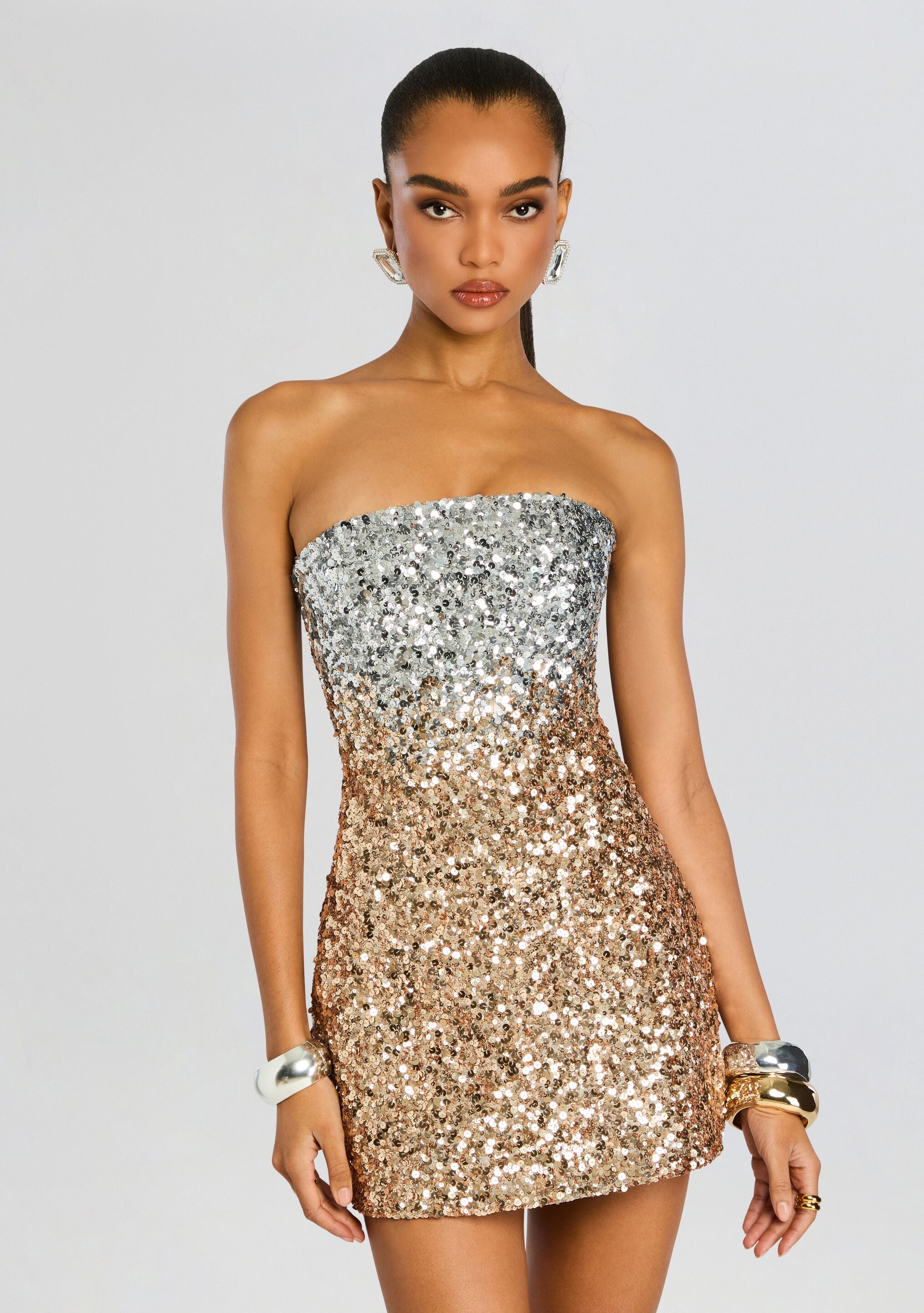 Kameron Embellished Dress-Stylulu