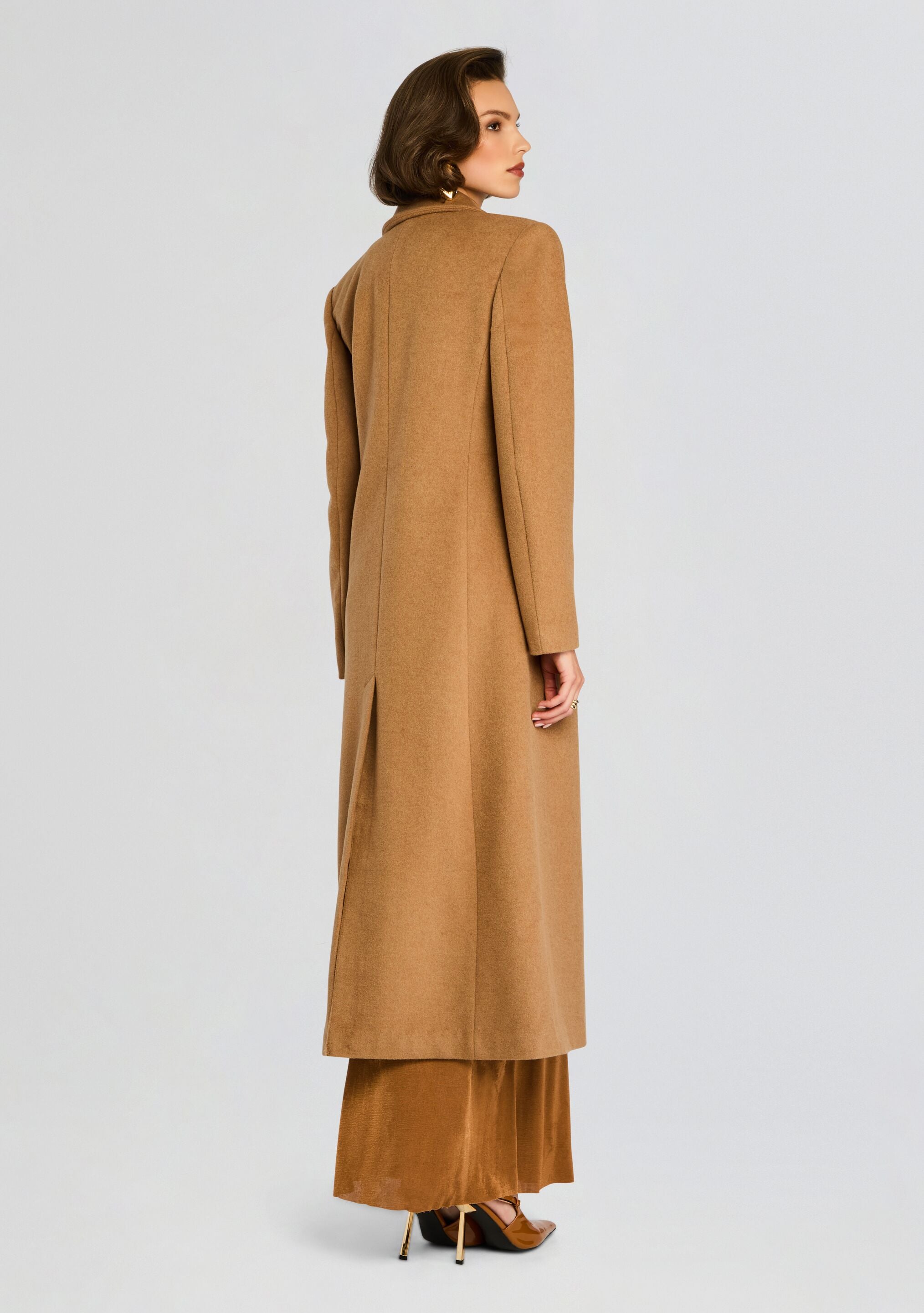 Leche Wool Coat-Stylulu