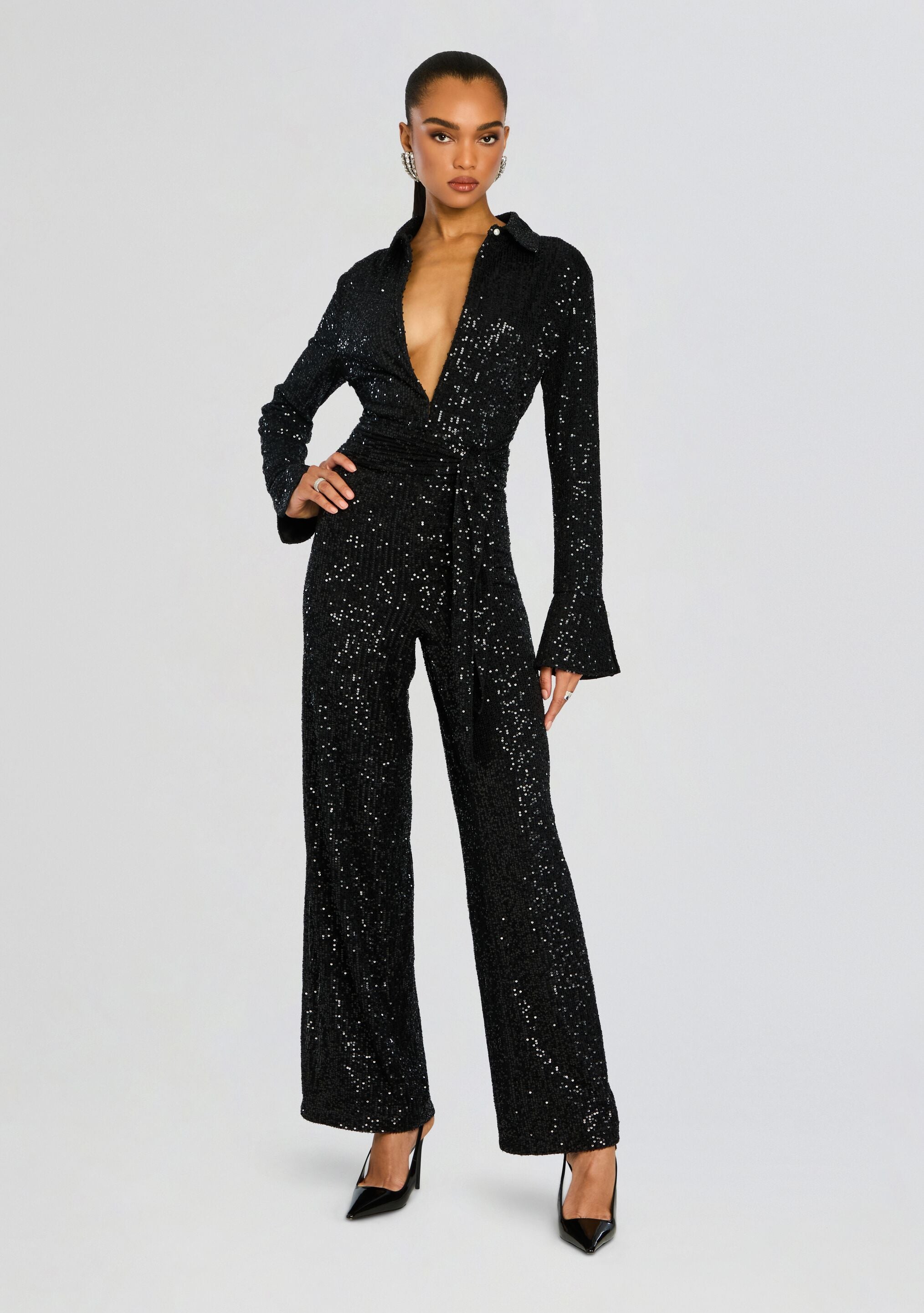 Marseille Embellished Jumpsuit-Stylulu