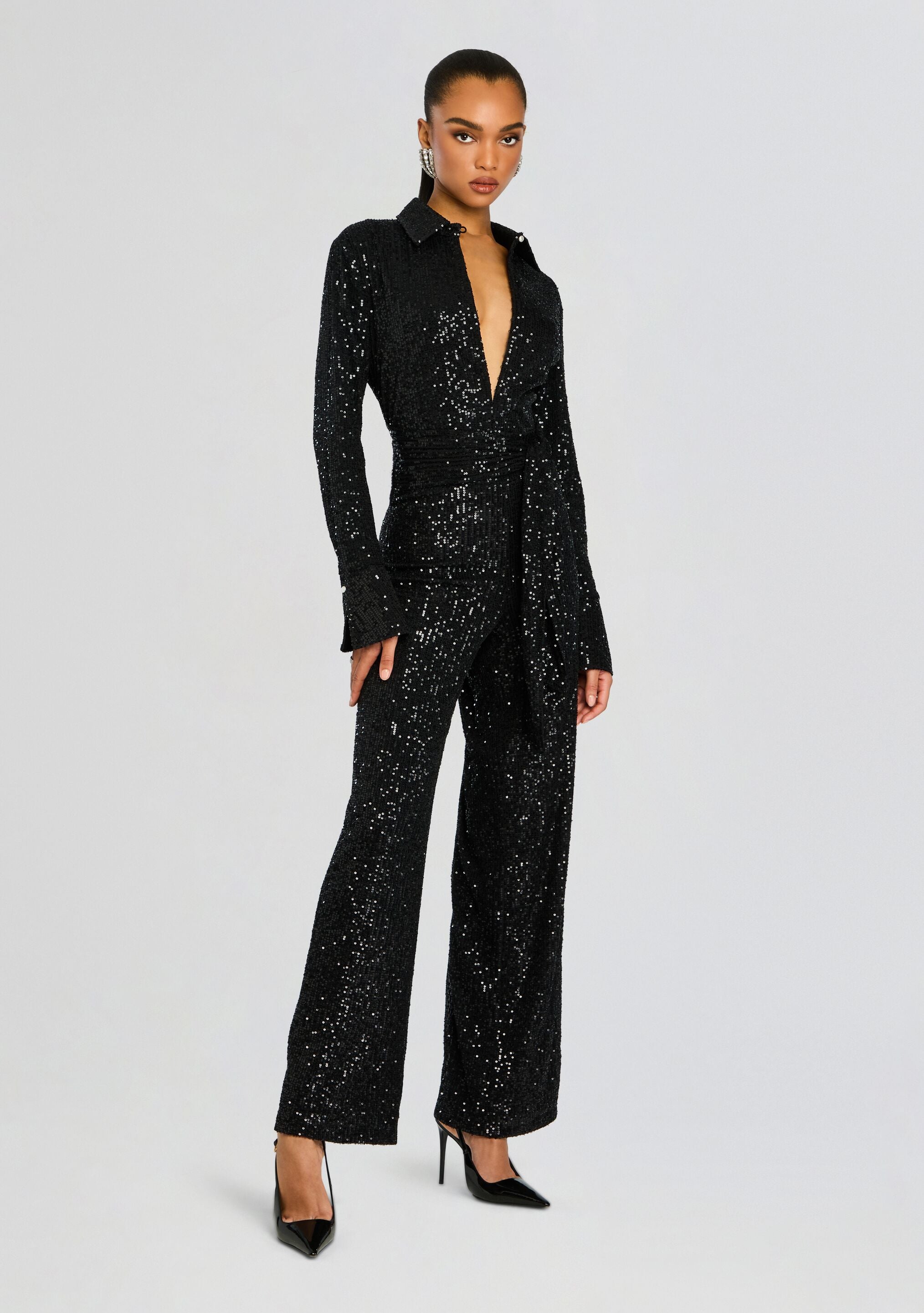 Marseille Embellished Jumpsuit-Stylulu