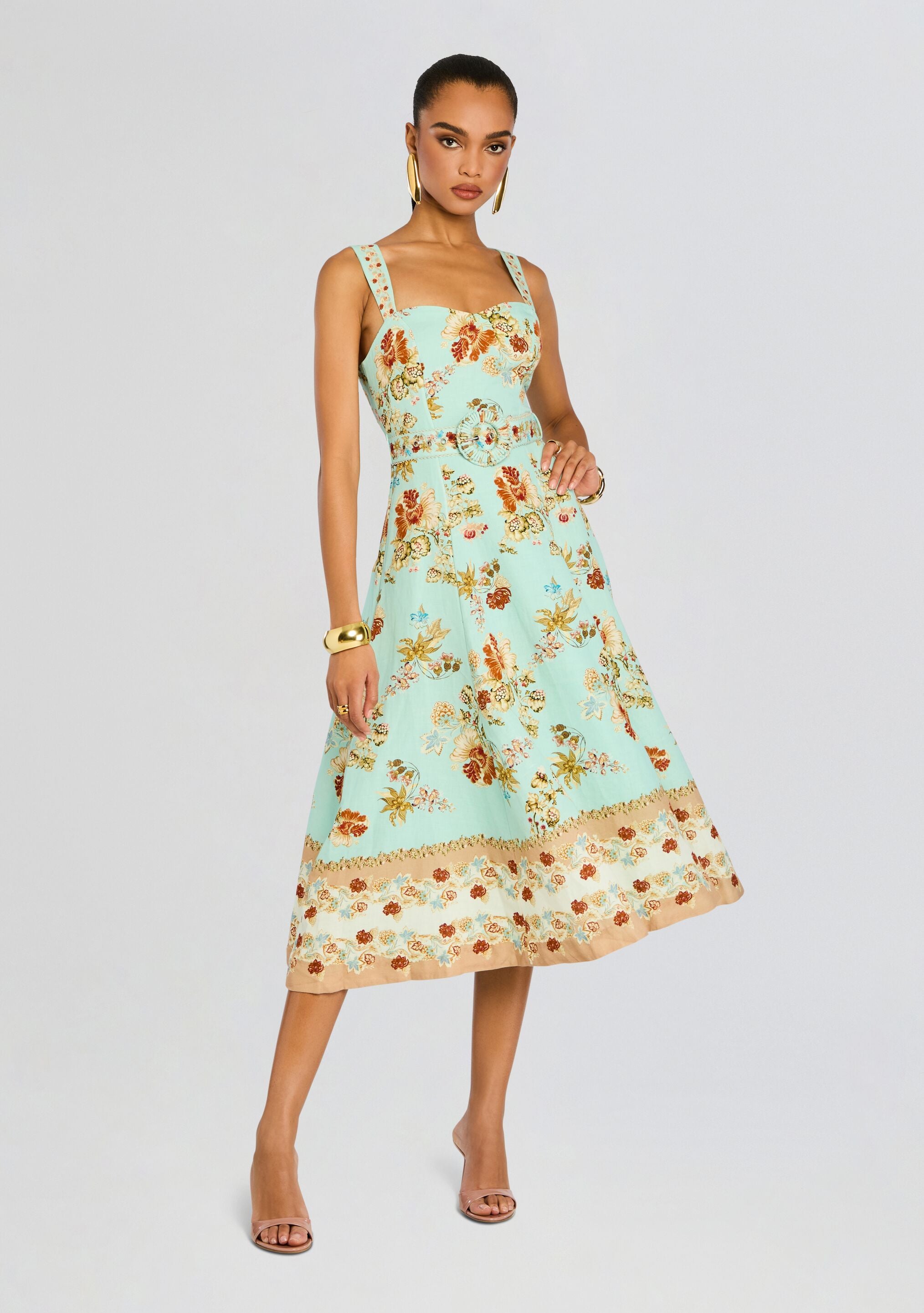 Rohi Long Dress-Stylulu