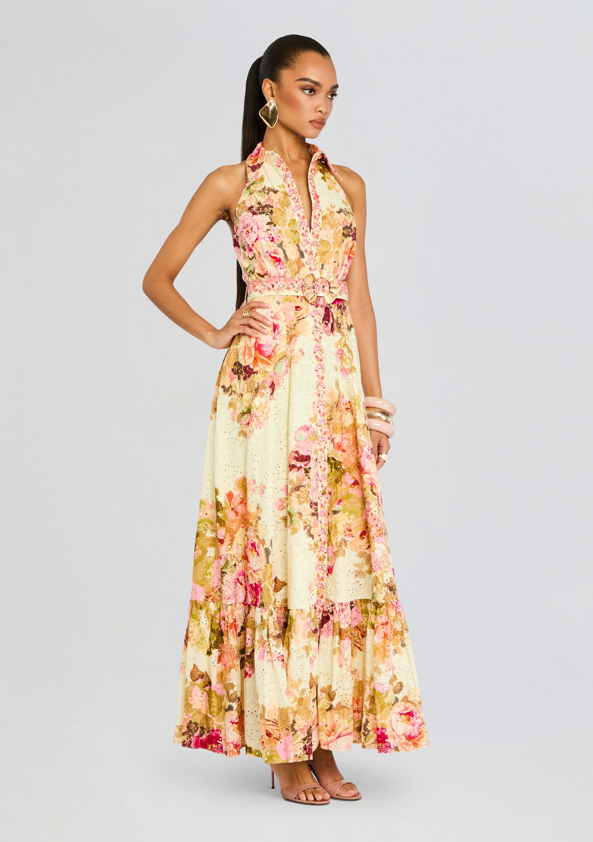 Sama Long Shirt Dress-Stylulu