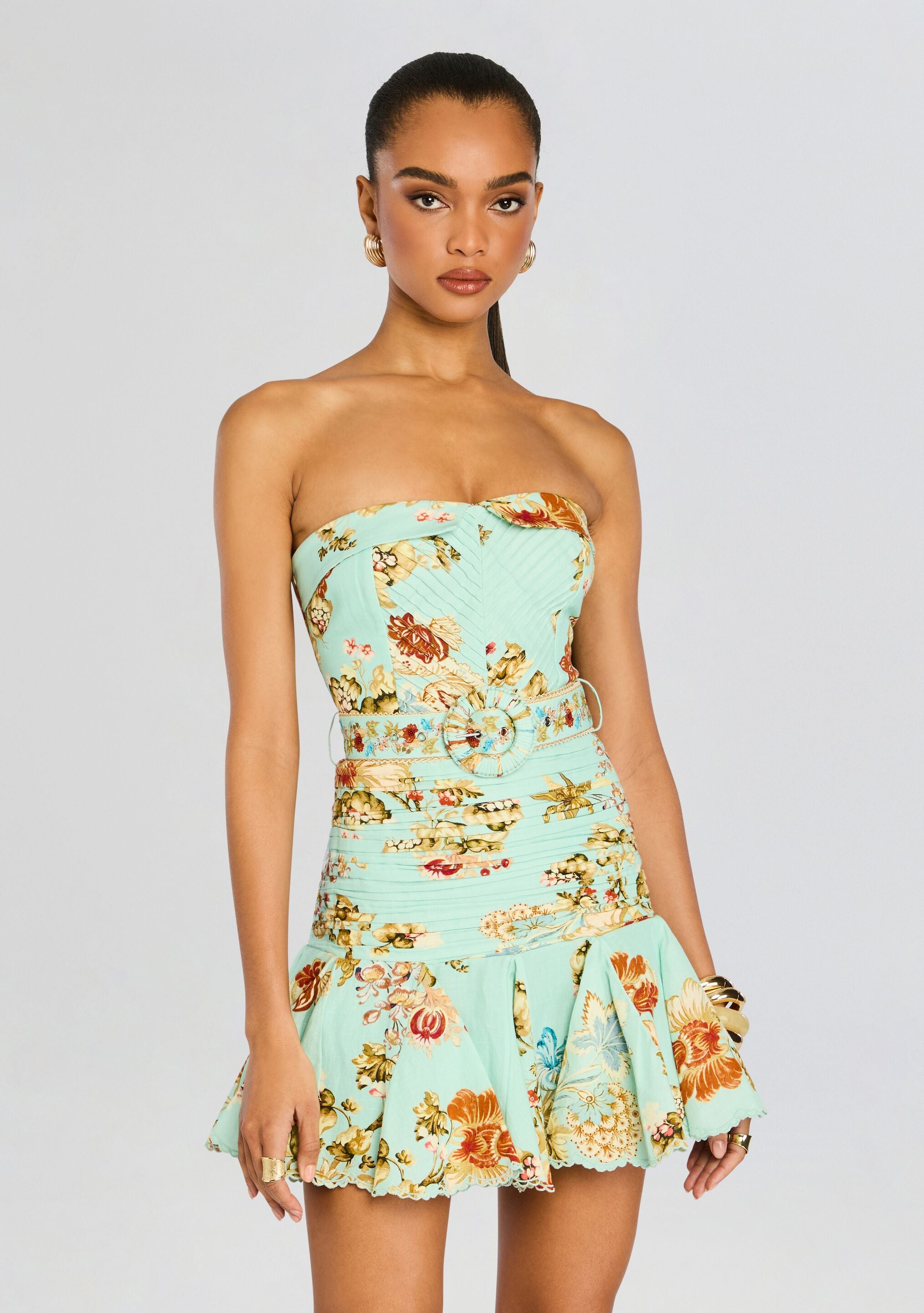 Rohi Short Dress-Stylulu