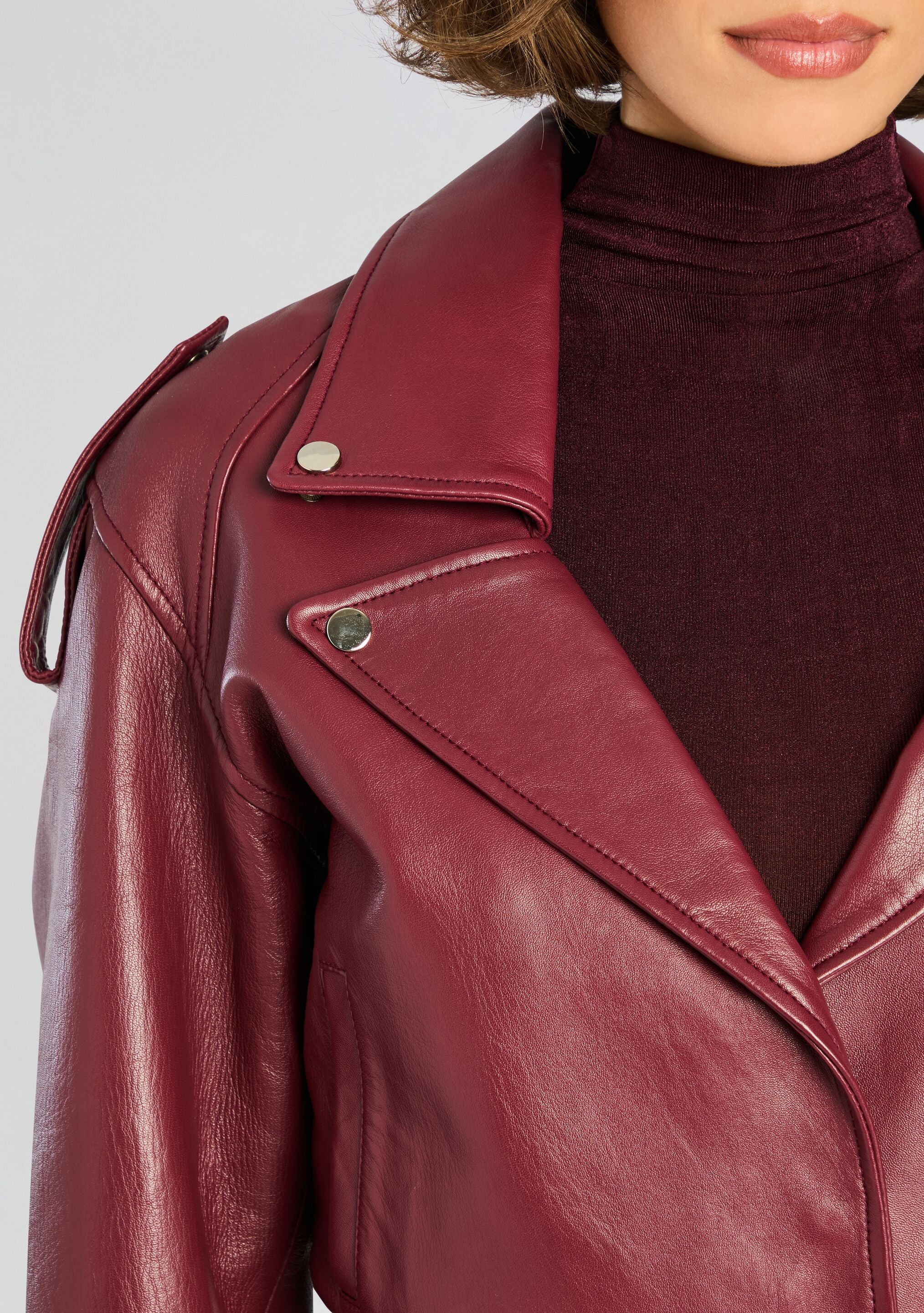 Einsley Leather Jacket-Stylulu