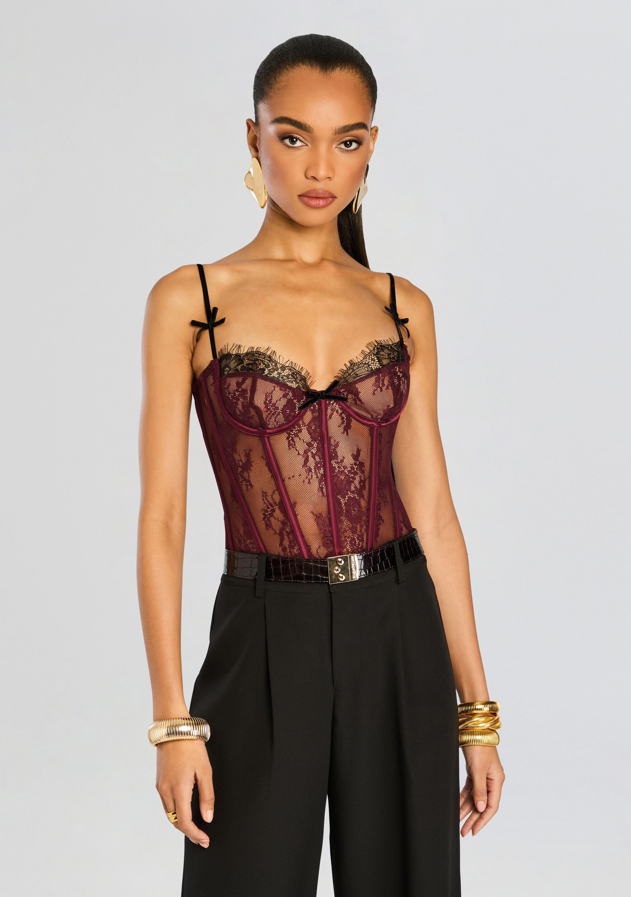 Lady Corset Top-Stylulu