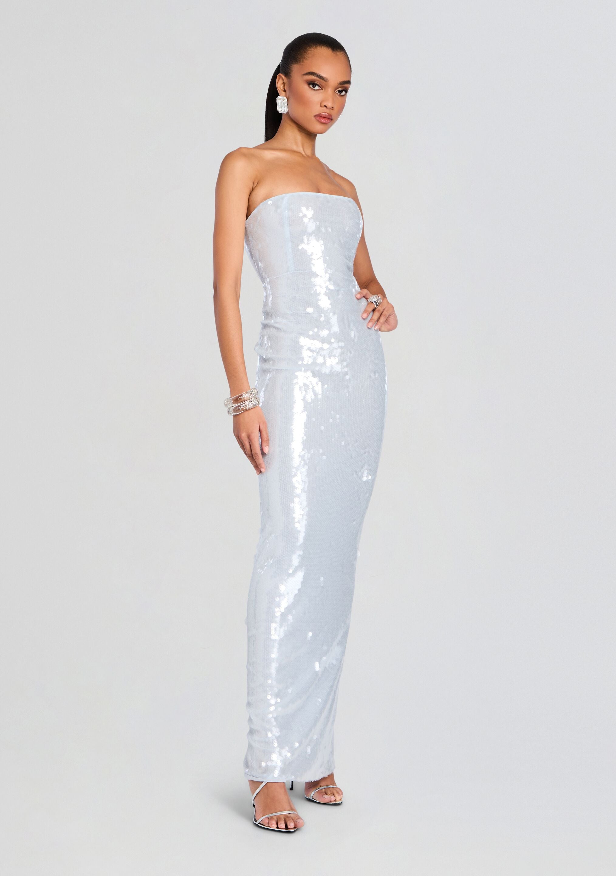 Beth Sequin Dress-Stylulu