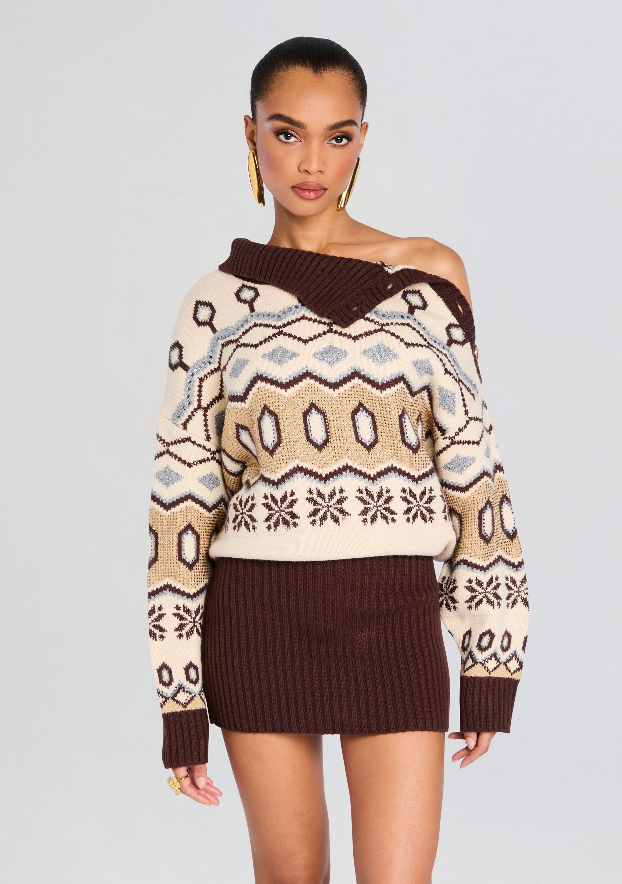 Goldie Knit Dress-Stylulu