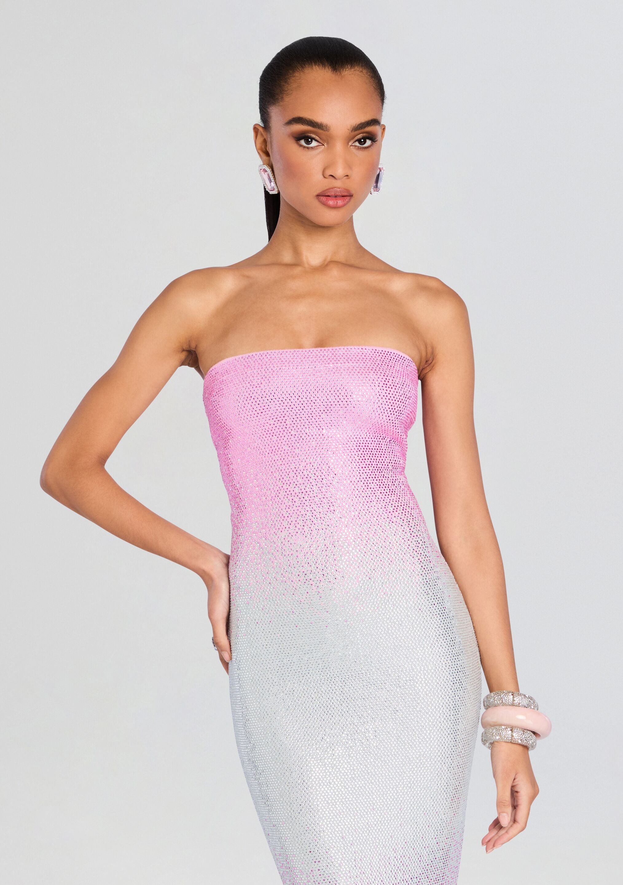 Laina Embellished Knit Dress-Stylulu