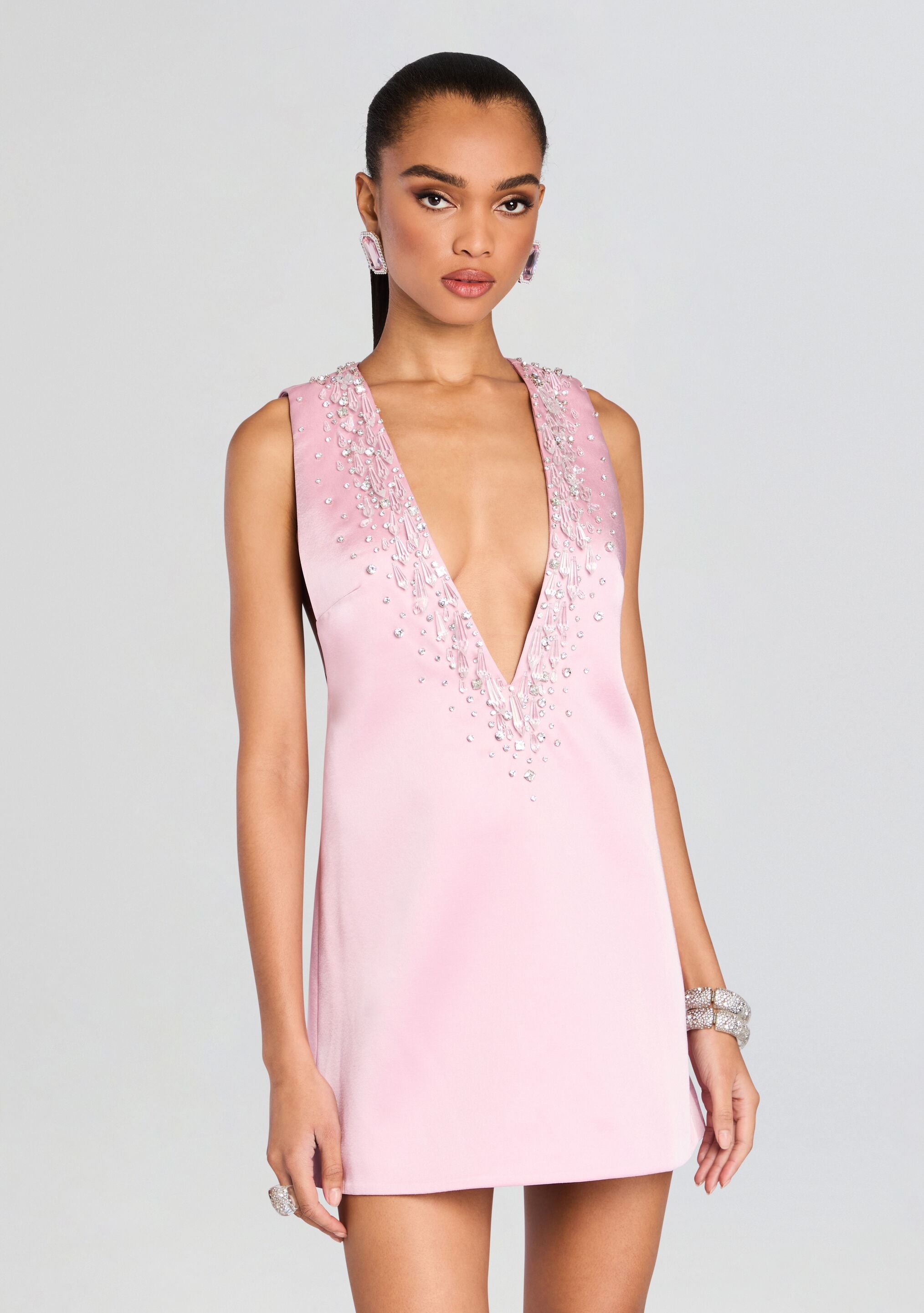 Maisy Embellished Dress-Stylulu