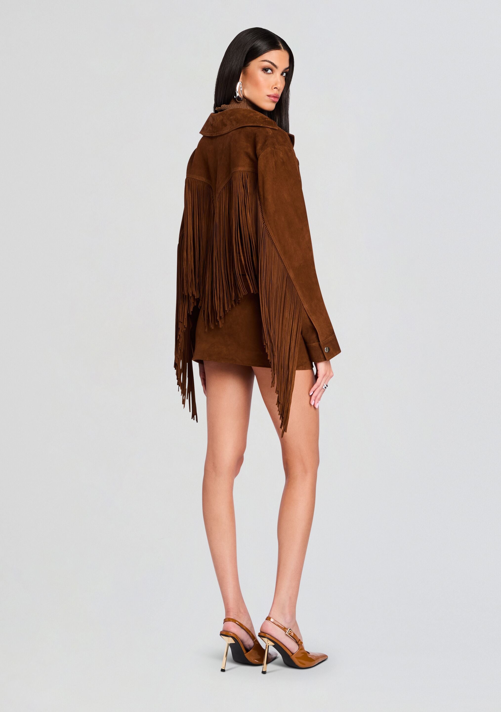 Vonda Suede Jacket-Stylulu