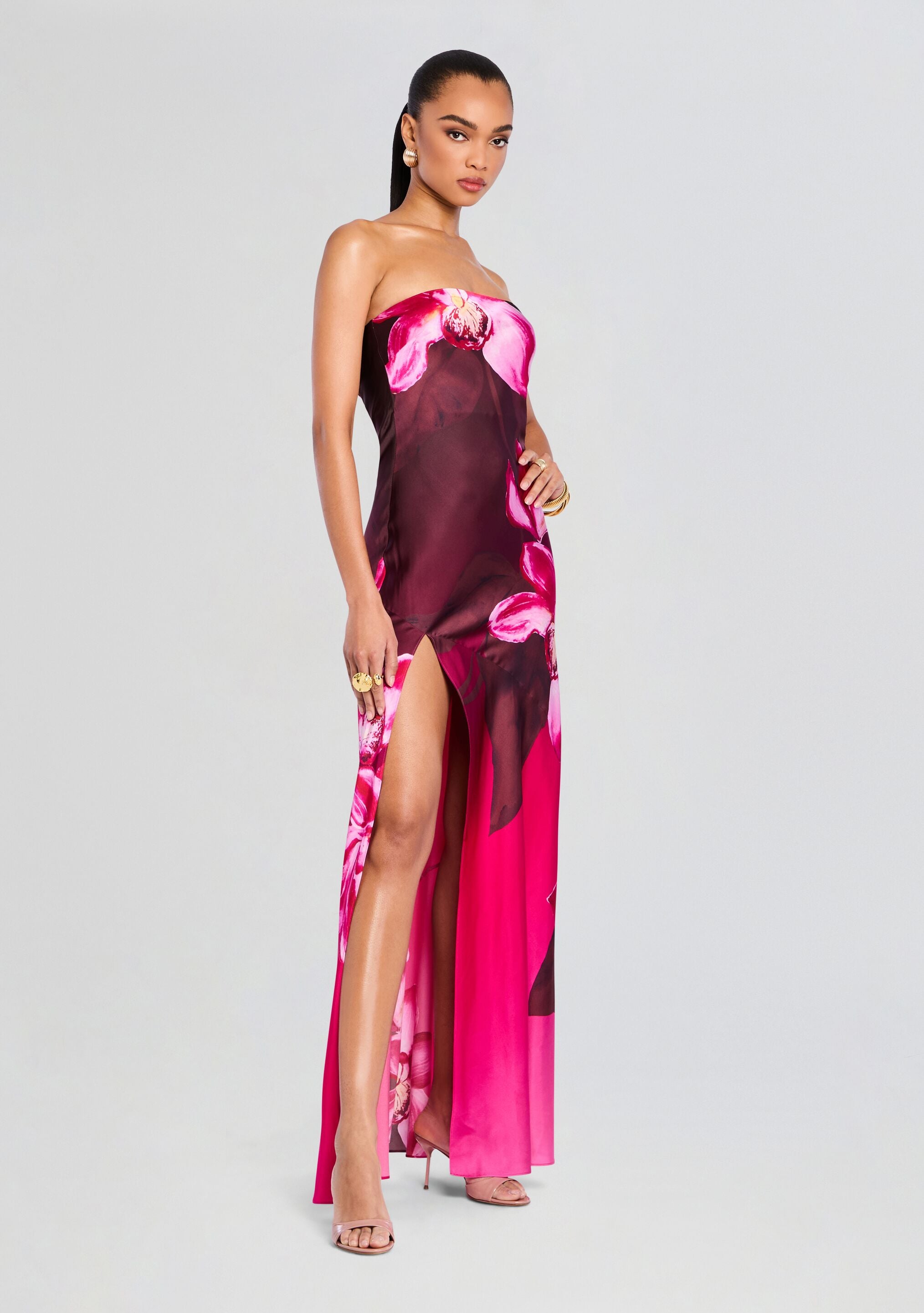 Aiyanna Silk Dress-Stylulu