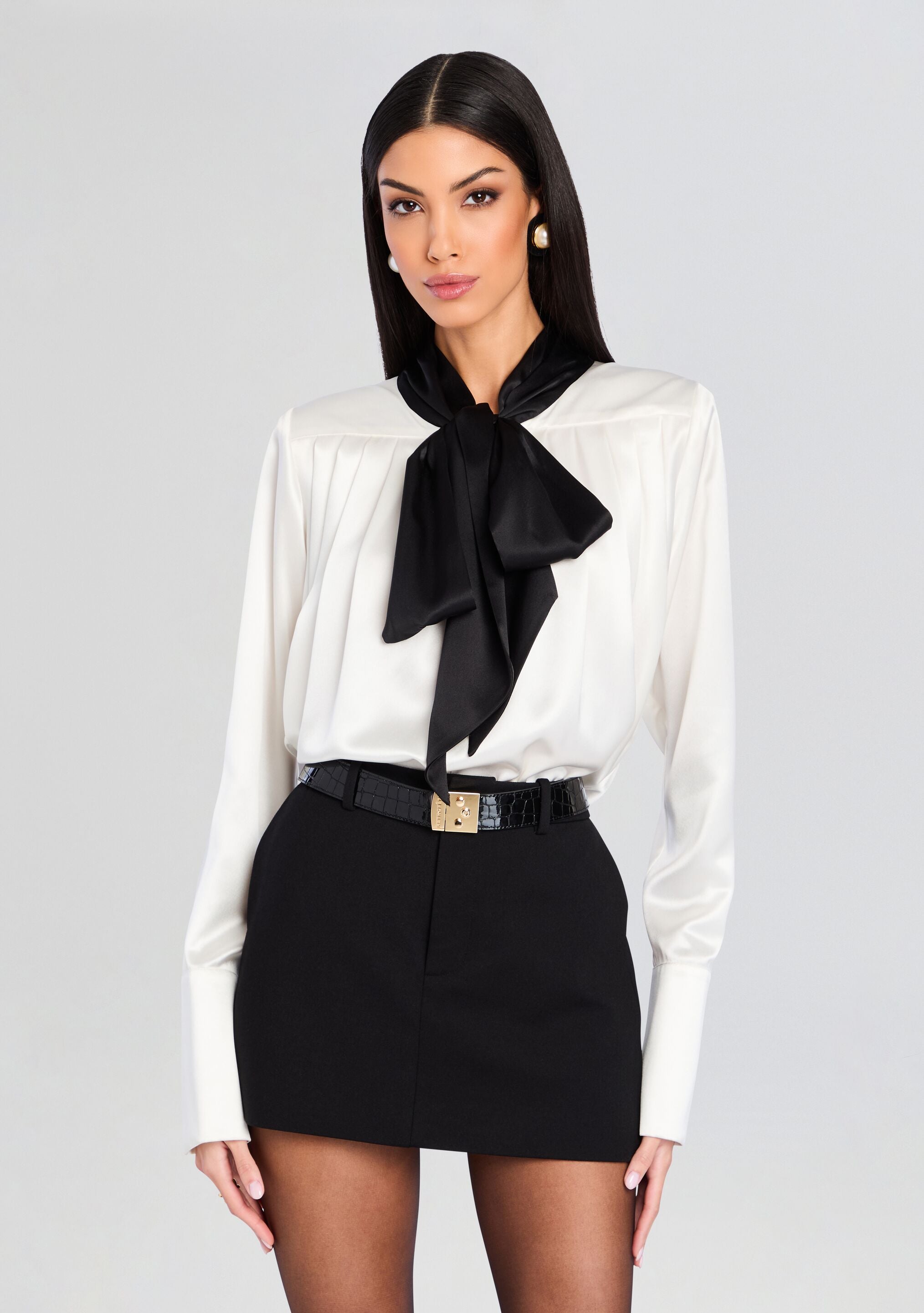 Camari Satin Shirt-Stylulu