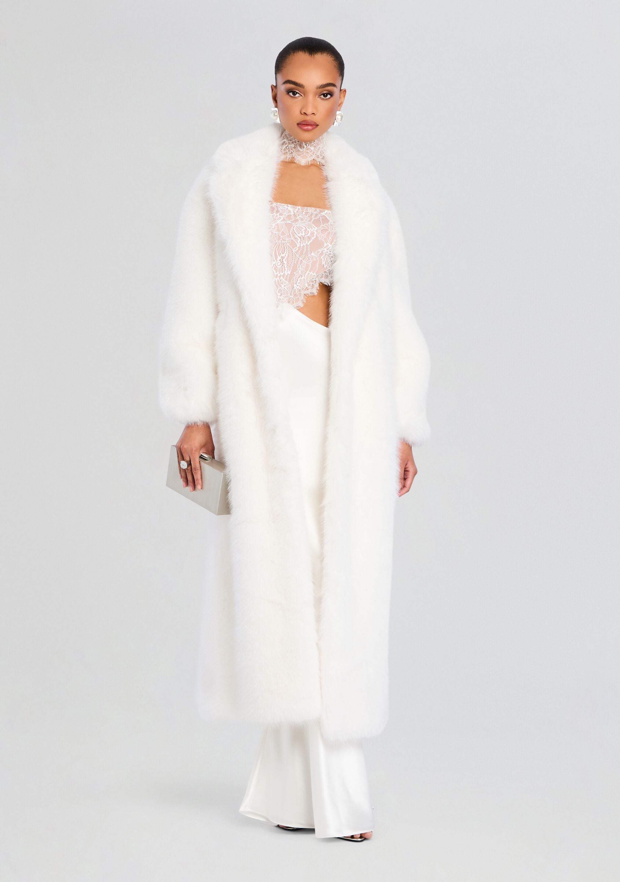 Dasha Faux Fur Jacket-Stylulu