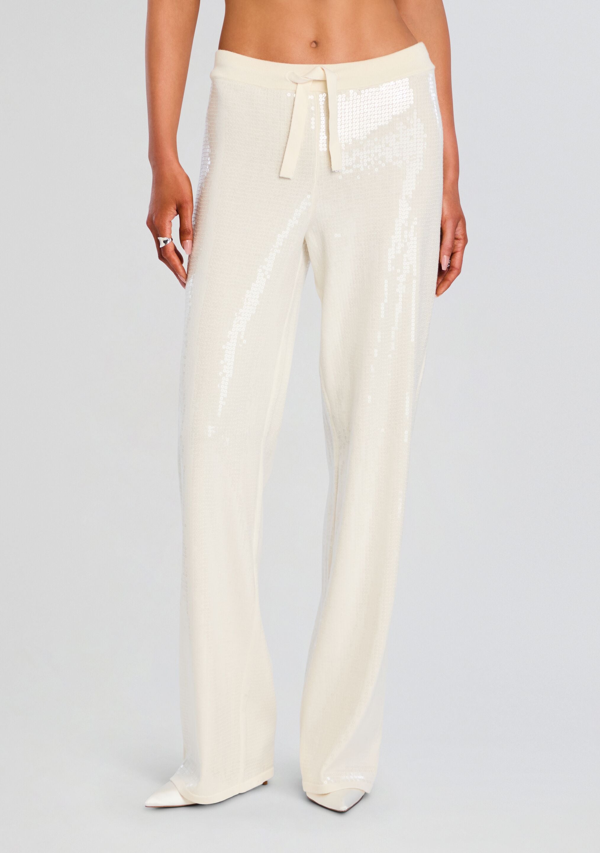 Natalia Sequin Knit Pant-Stylulu