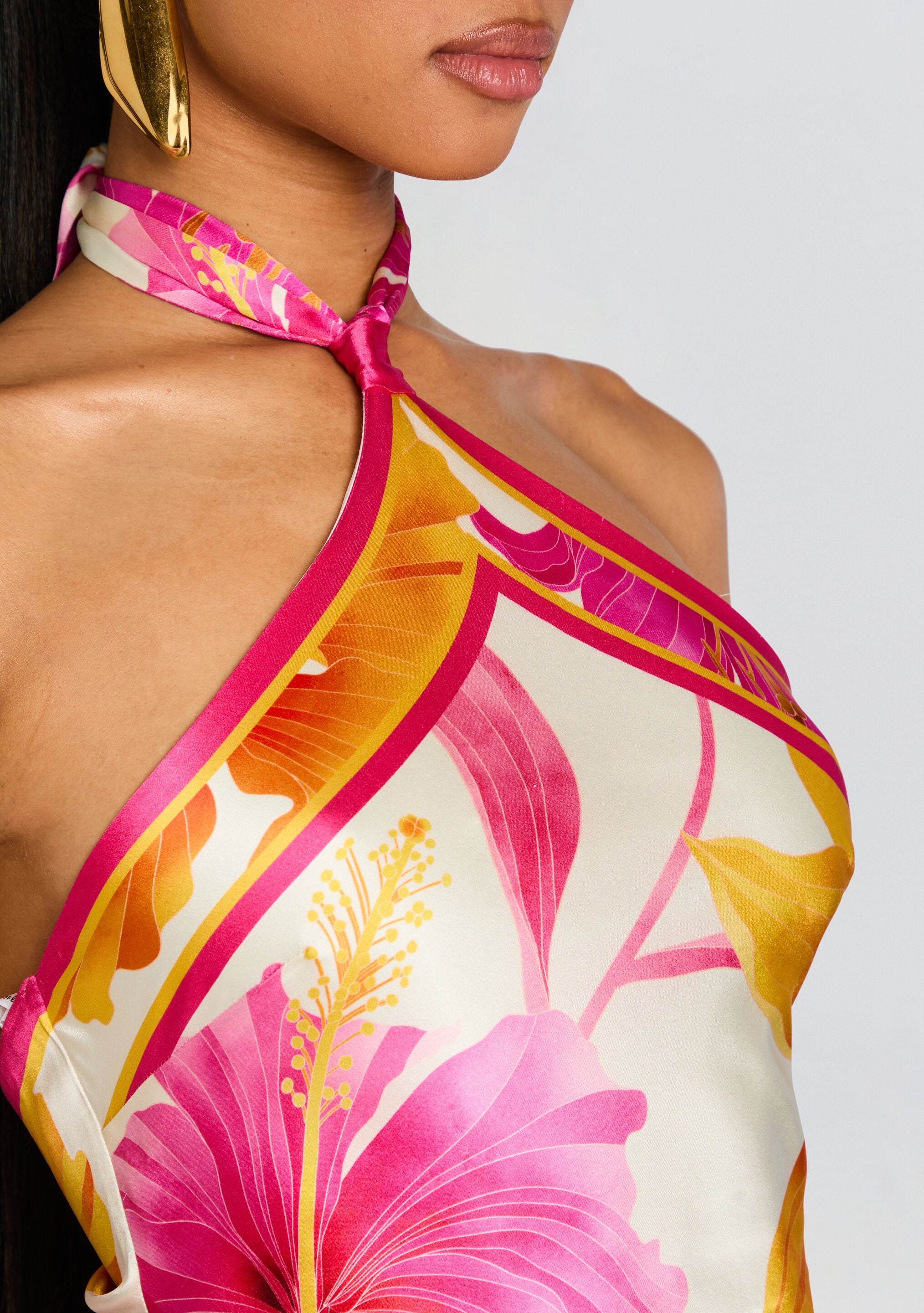 Adelaide Silk Dress-Stylulu