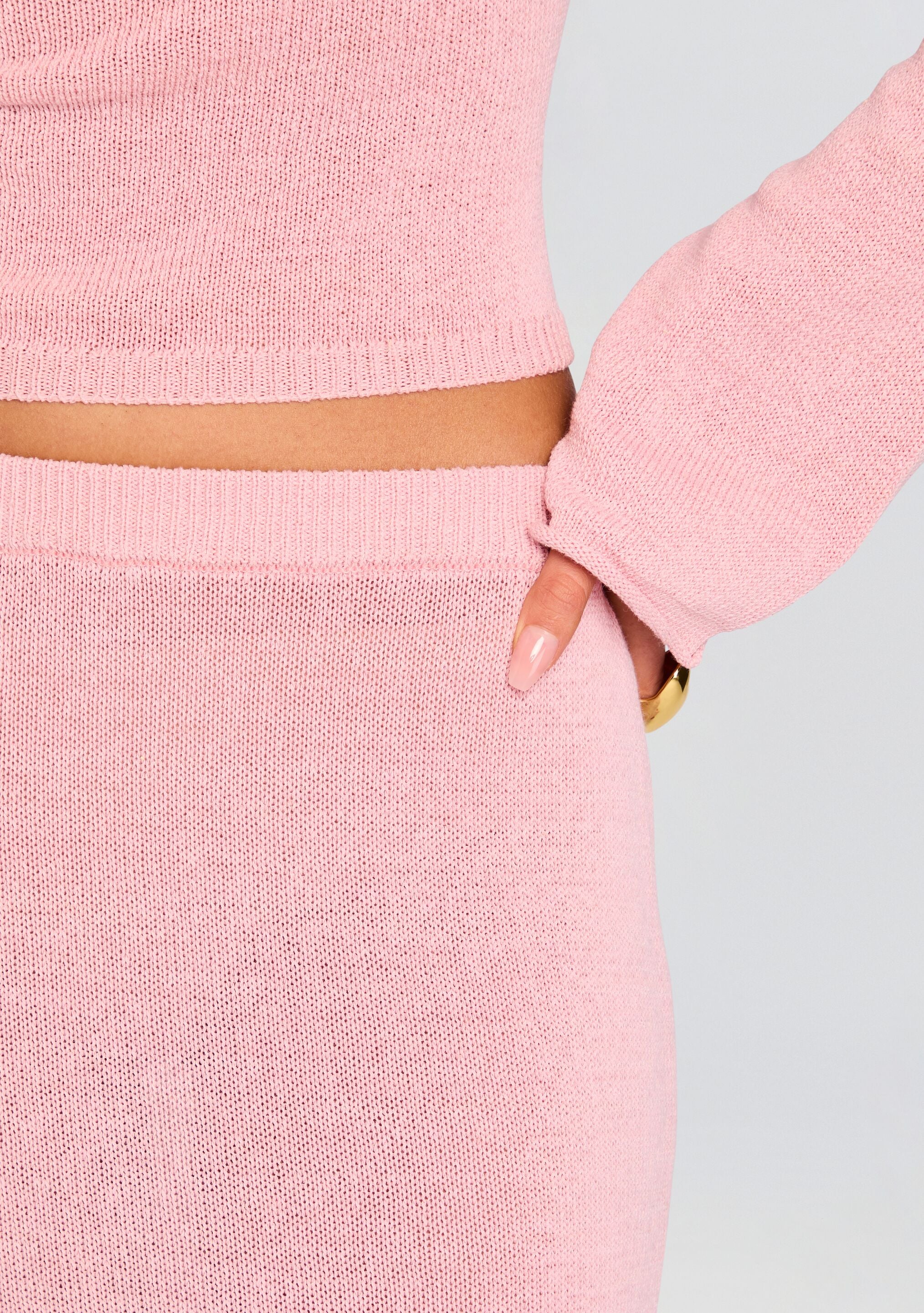 Kora Knit Maxi Skirt-Stylulu