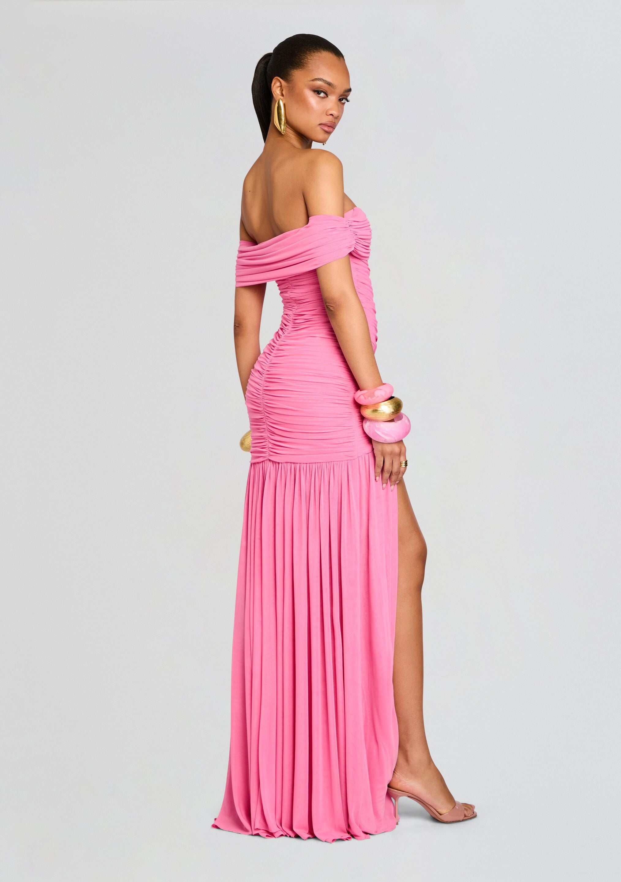 Clementine Mesh Dress-Stylulu