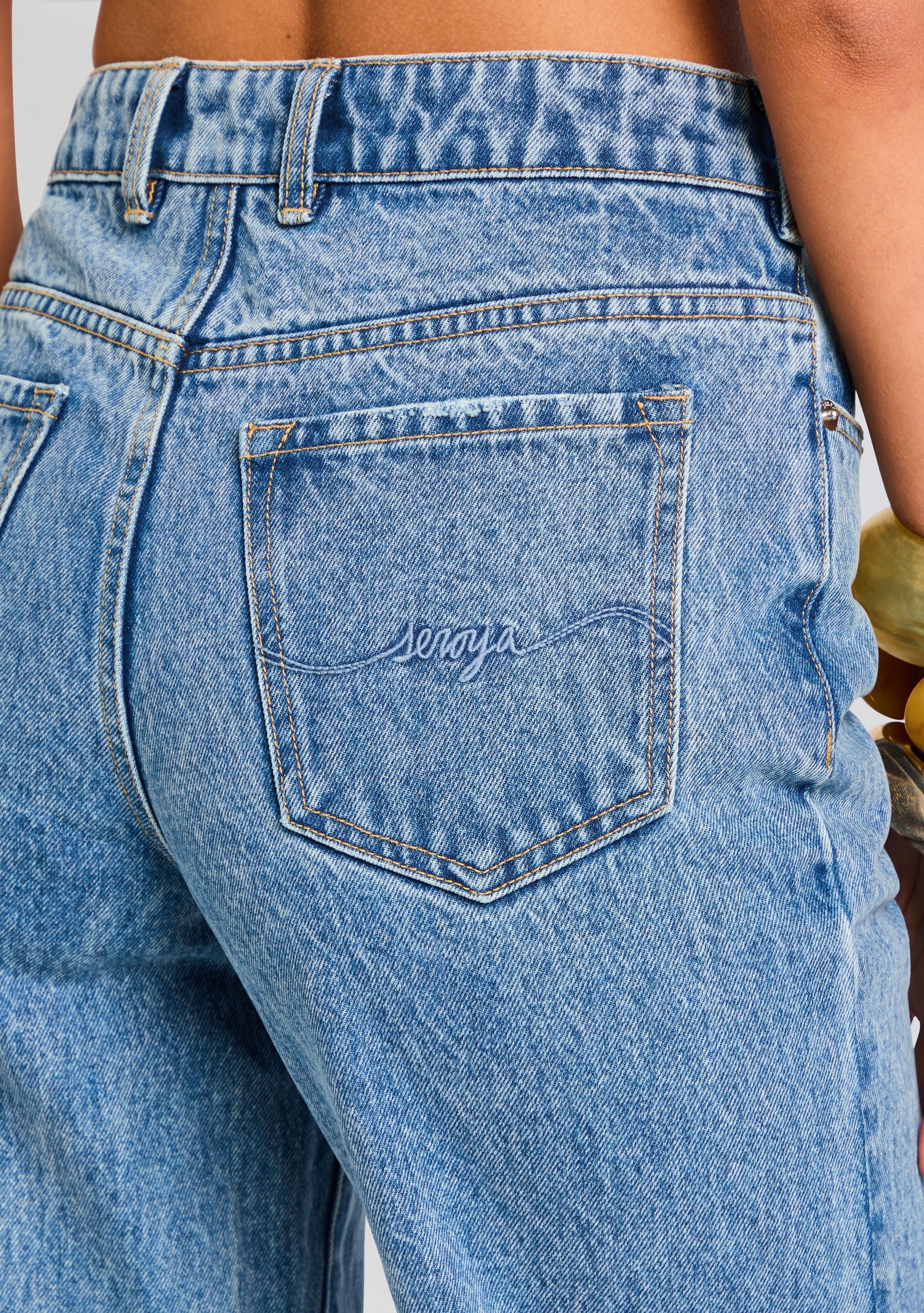 Kirt Wide Leg Cropped Jeans-Stylulu