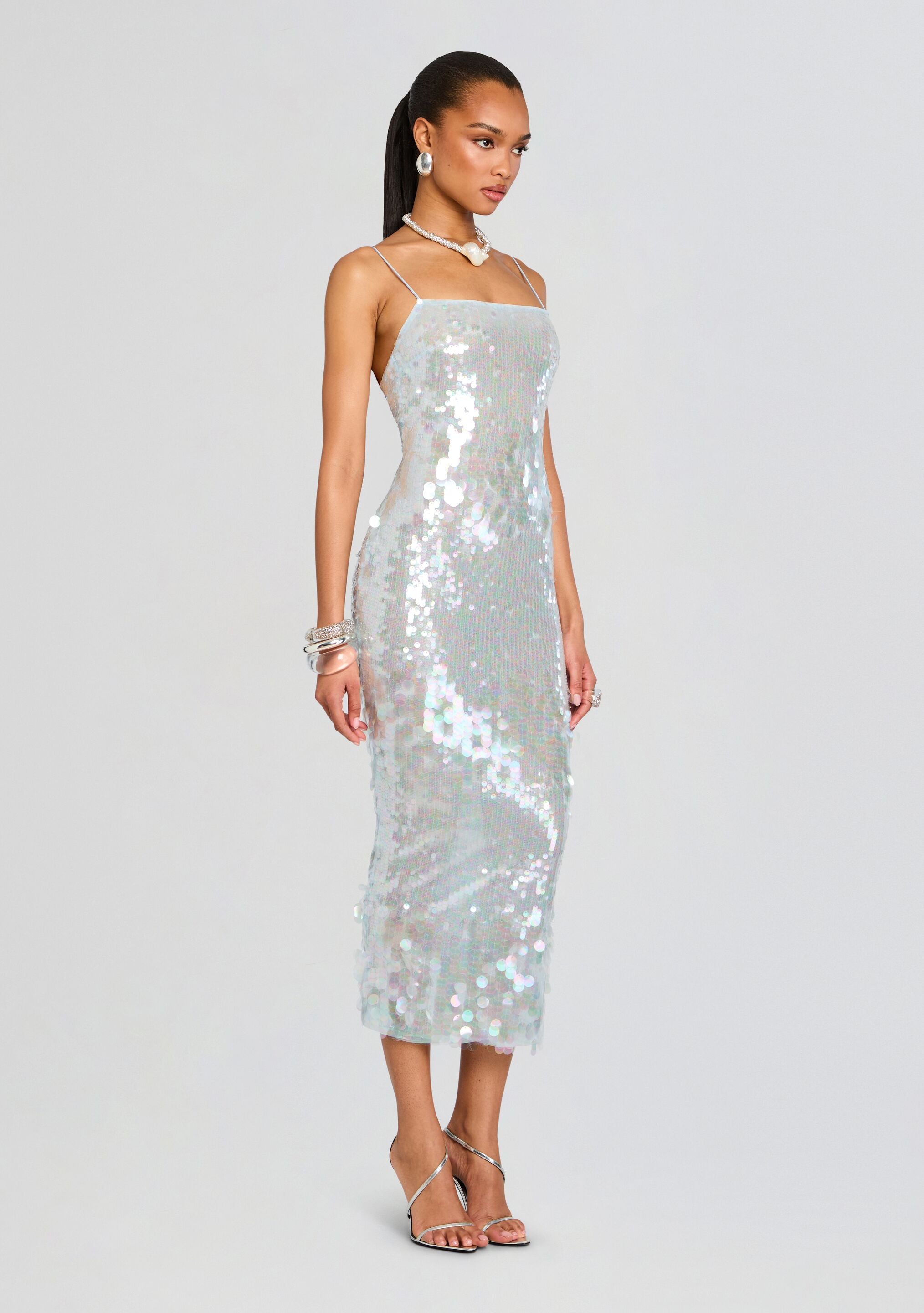 Alana Sequin Dress-Stylulu
