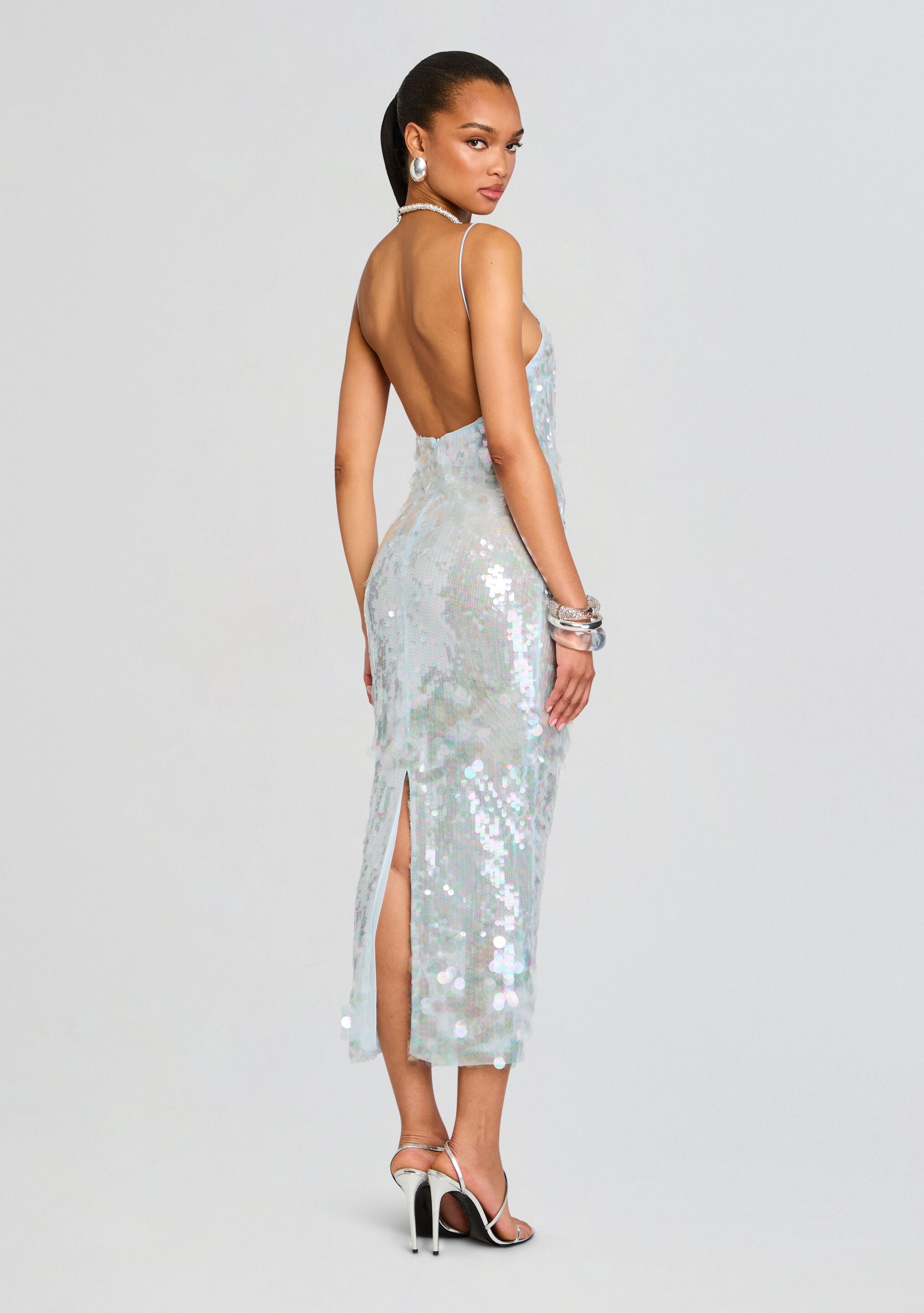 Alana Sequin Dress-Stylulu