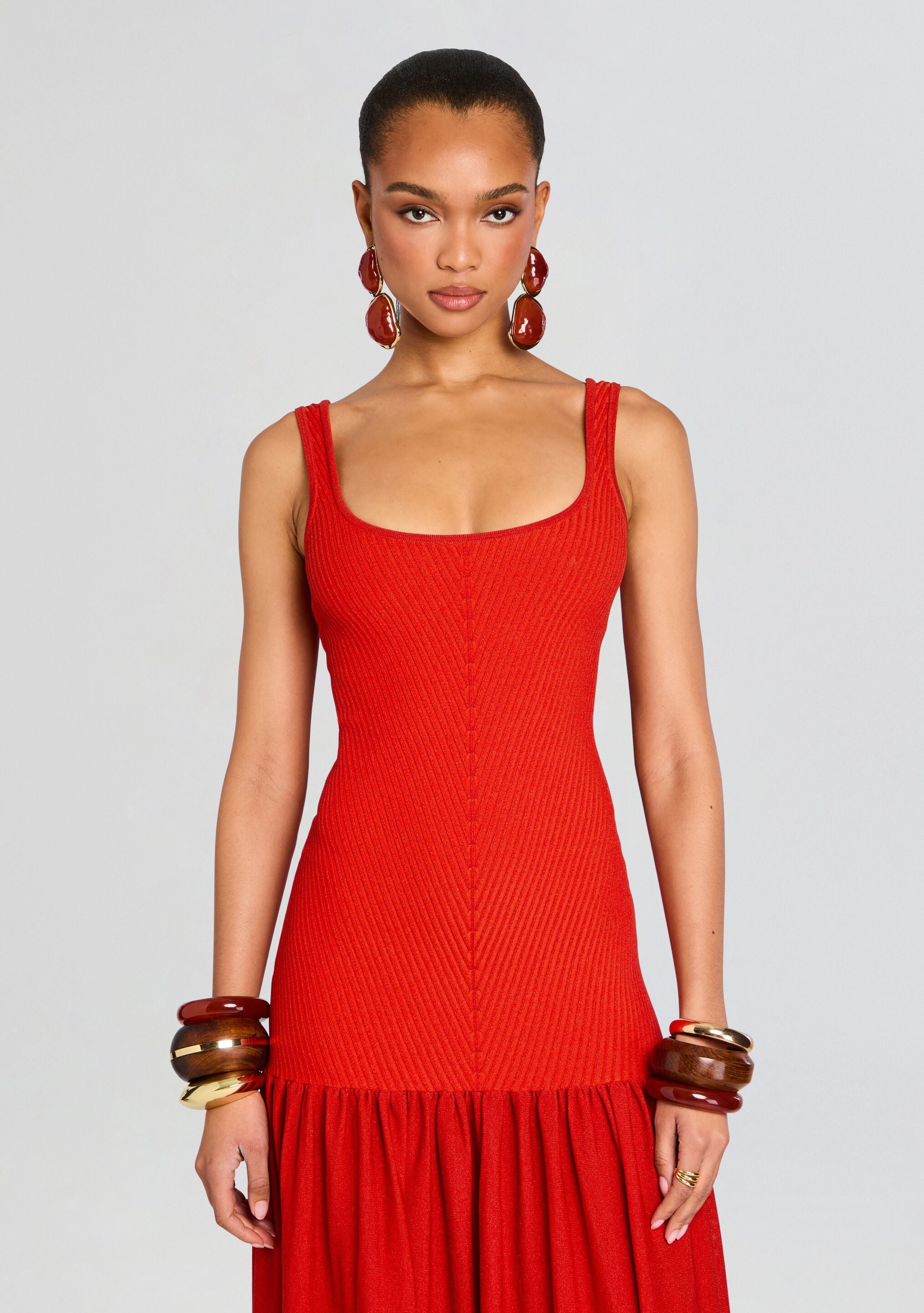 Kennedi Knit Dress-Stylulu