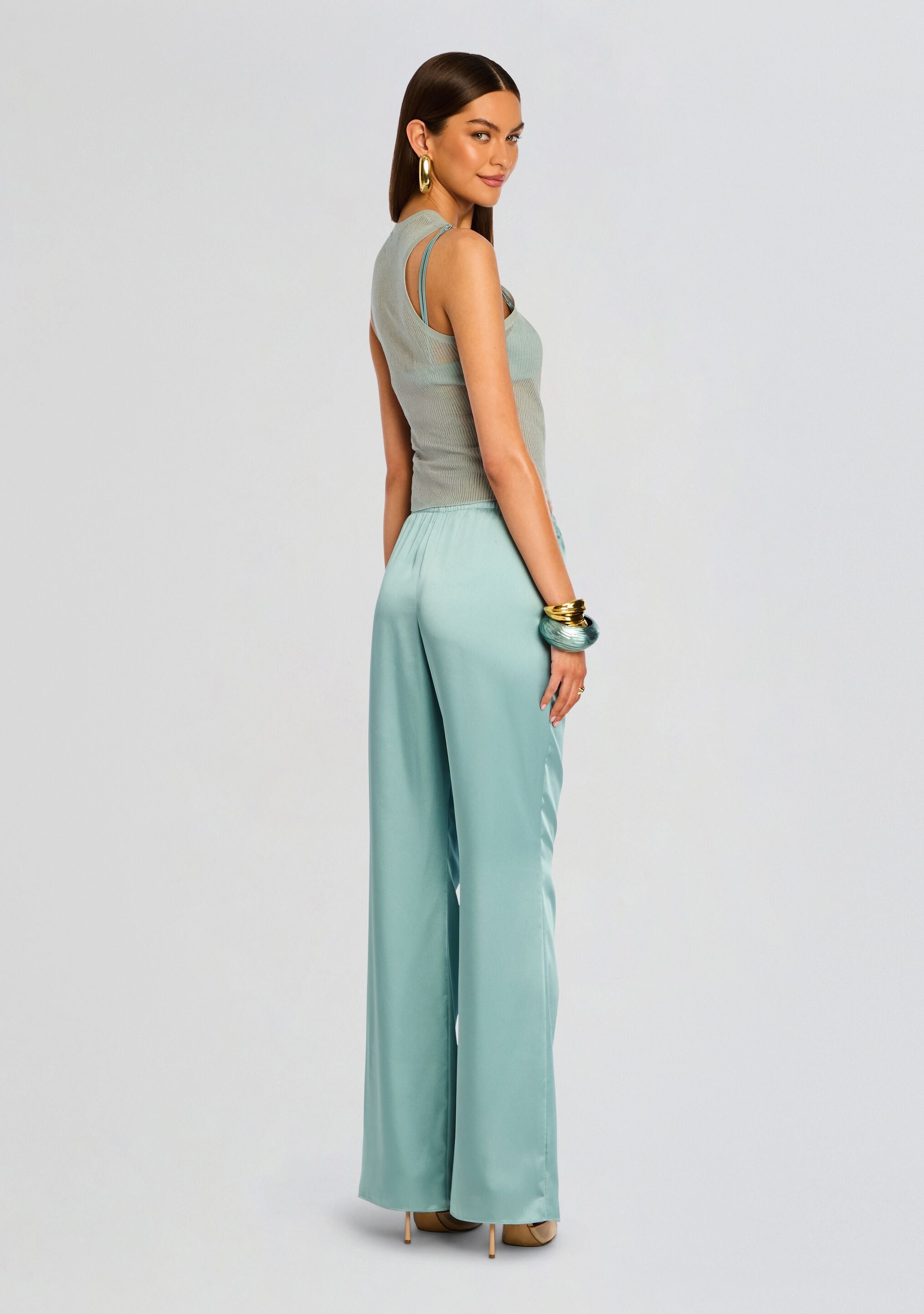 Viva Satin Pant-Stylulu