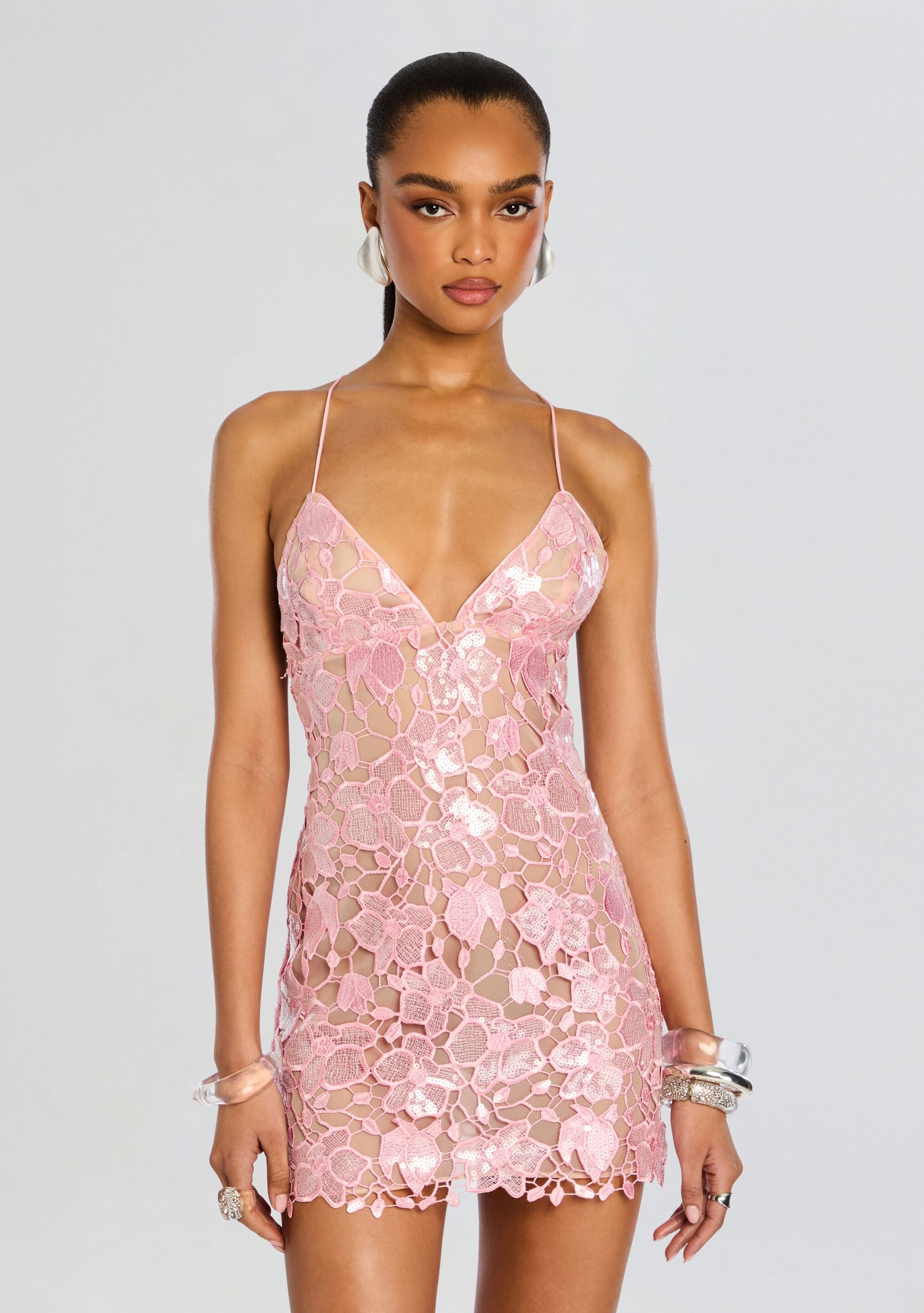 Kamala Sequin Dress-Stylulu