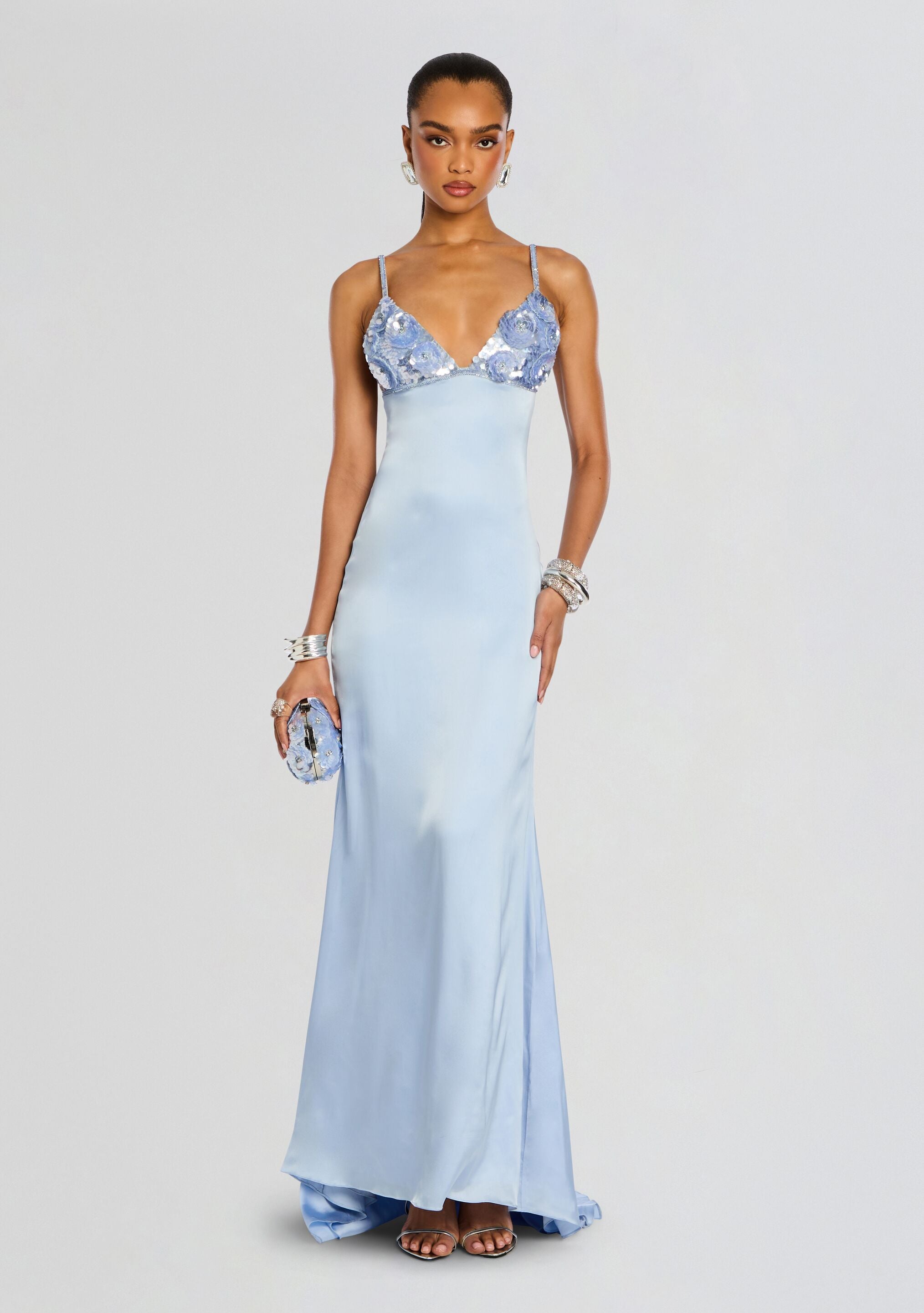 Oline Emroidered Dress-Stylulu