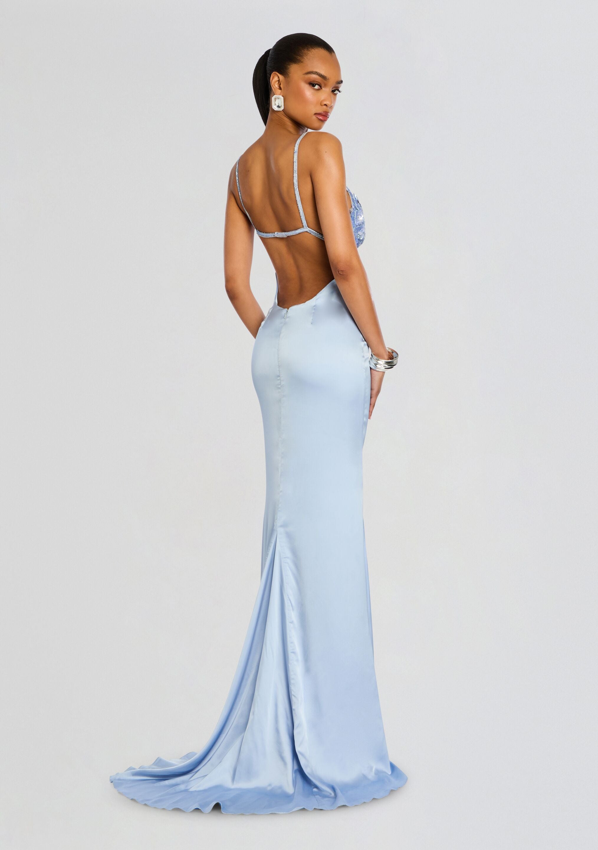 Oline Emroidered Dress-Stylulu