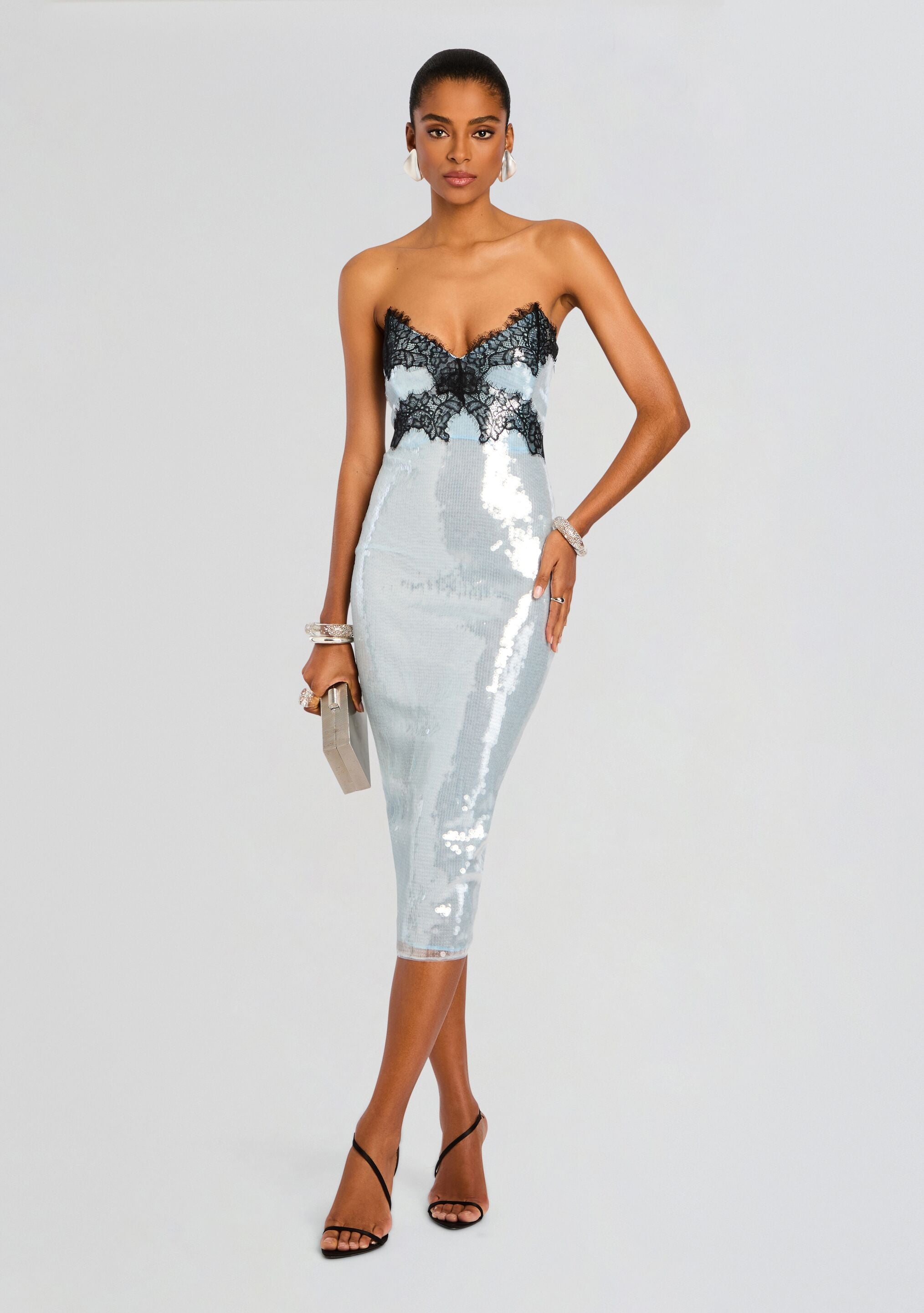 Ellen Sequin Dress-Stylulu