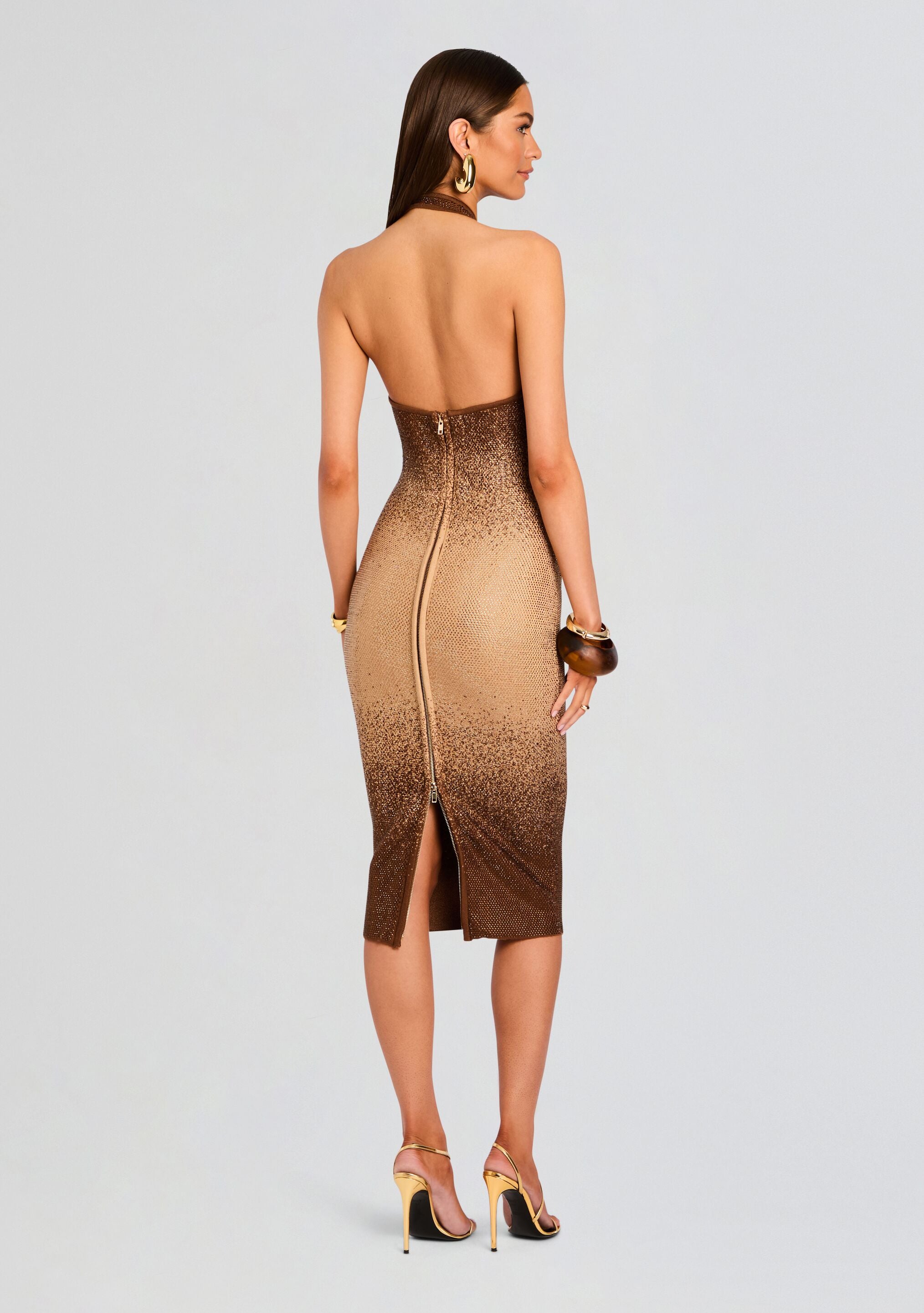 Aviana Embellished Knit Dress-Stylulu